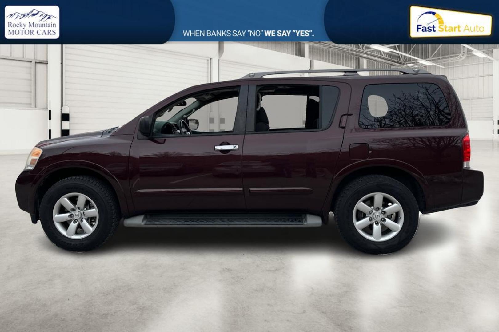 2014 Purple Nissan Armada SL 2WD (5N1AA0ND4EN) with an 5.6L V8 DOHC 32V engine, 5-Speed Automatic transmission, located at 767 S State Road, Pleasant Grove, UT, 84062, (801) 785-1058, 40.354839, -111.736687 - Photo#6