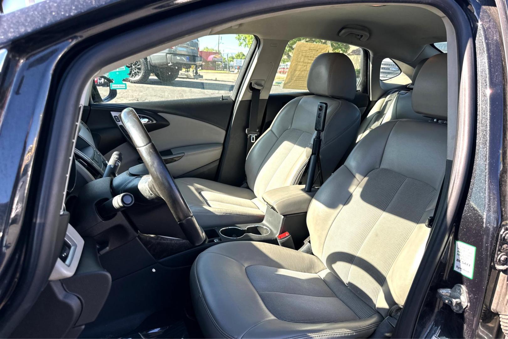 2015 Black Buick Verano Base (1G4PP5SK6F4) with an 2.4L L4 DOHC 16V FFV engine, 6-Speed Automatic transmission, located at 7755 State Street, Midvale, UT, 84047, (801) 753-9063, 40.610329, -111.892159 - Photo#11