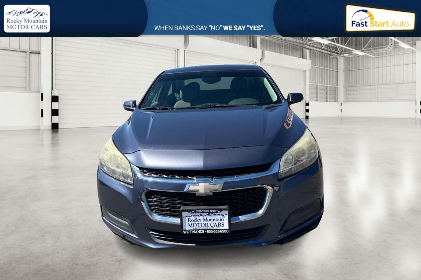 2015 Blue Chevrolet Malibu 1LT (1G11C5SL9FF) with an 2.5L L4 DOHC 16V engine, 6-Speed Automatic transmission, located at 767 S State Road, Pleasant Grove, UT, 84062, (801) 785-1058, 40.354839, -111.736687 - Photo#9