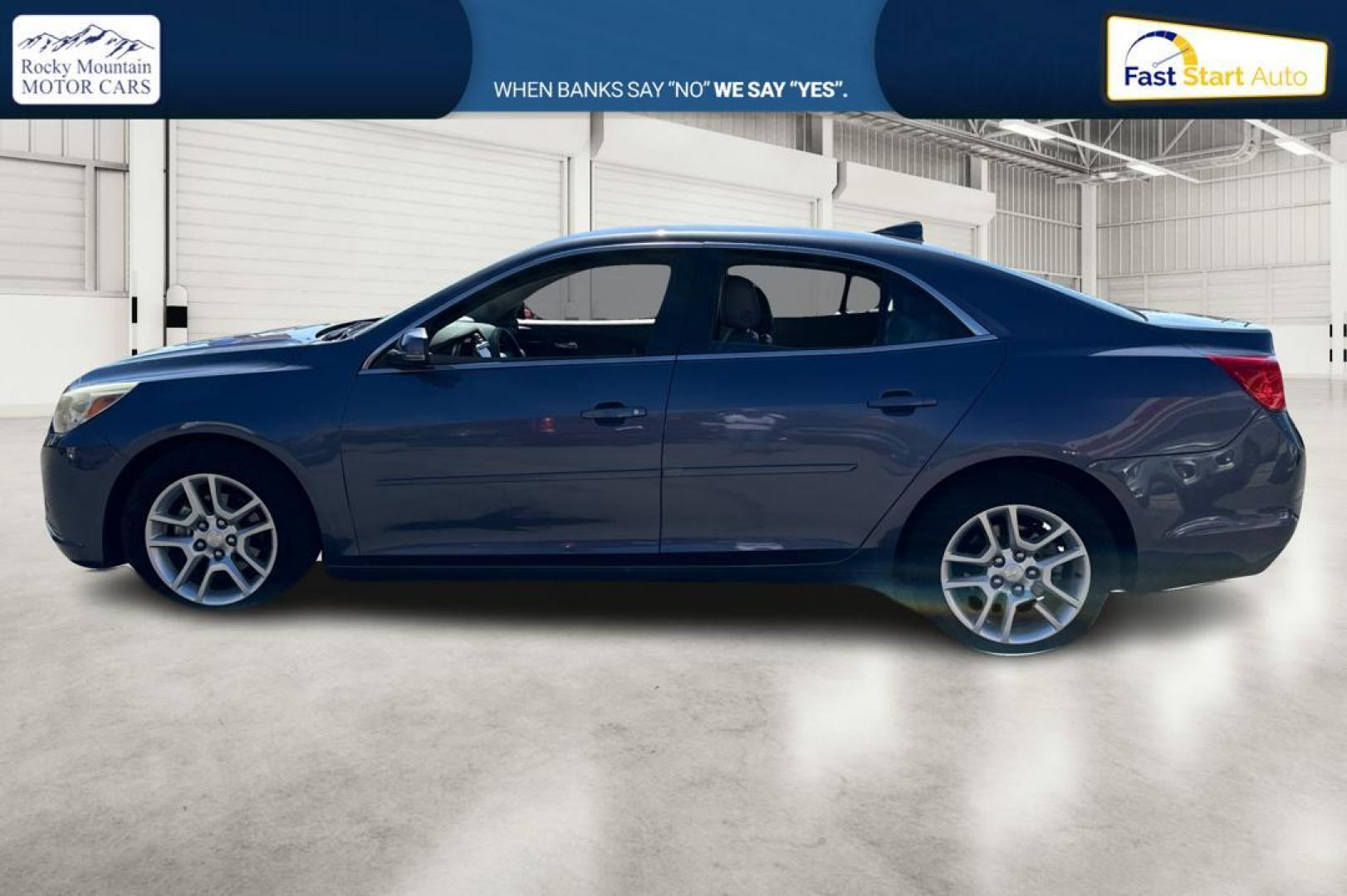 2015 Blue Chevrolet Malibu 1LT (1G11C5SL9FF) with an 2.5L L4 DOHC 16V engine, 6-Speed Automatic transmission, located at 767 S State Road, Pleasant Grove, UT, 84062, (801) 785-1058, 40.354839, -111.736687 - Photo#6