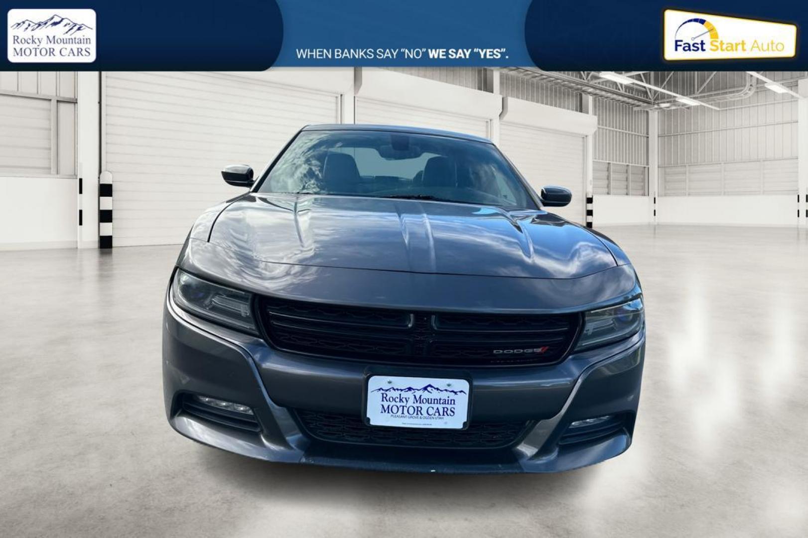 2015 Gray Dodge Charger R/T (2C3CDXCT0FH) with an 5.7L V8 OHV 16V engine, 8-Speed Automatic transmission, located at 7755 State Street, Midvale, UT, 84047, (801) 753-9063, 40.610329, -111.892159 - Photo#8