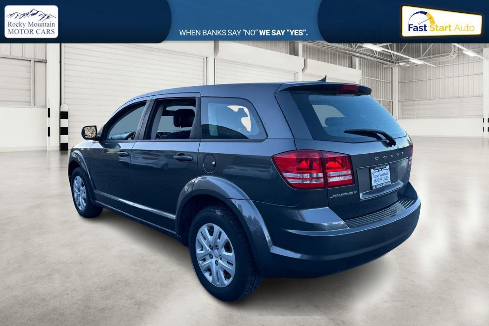 2015 Gray Dodge Journey SE (3C4PDCAB1FT) with an 2.4L L4 DOHC 16V engine, 4-Speed Automatic transmission, located at 767 S State Road, Pleasant Grove, UT, 84062, (801) 785-1058, 40.354839, -111.736687 - Photo#5