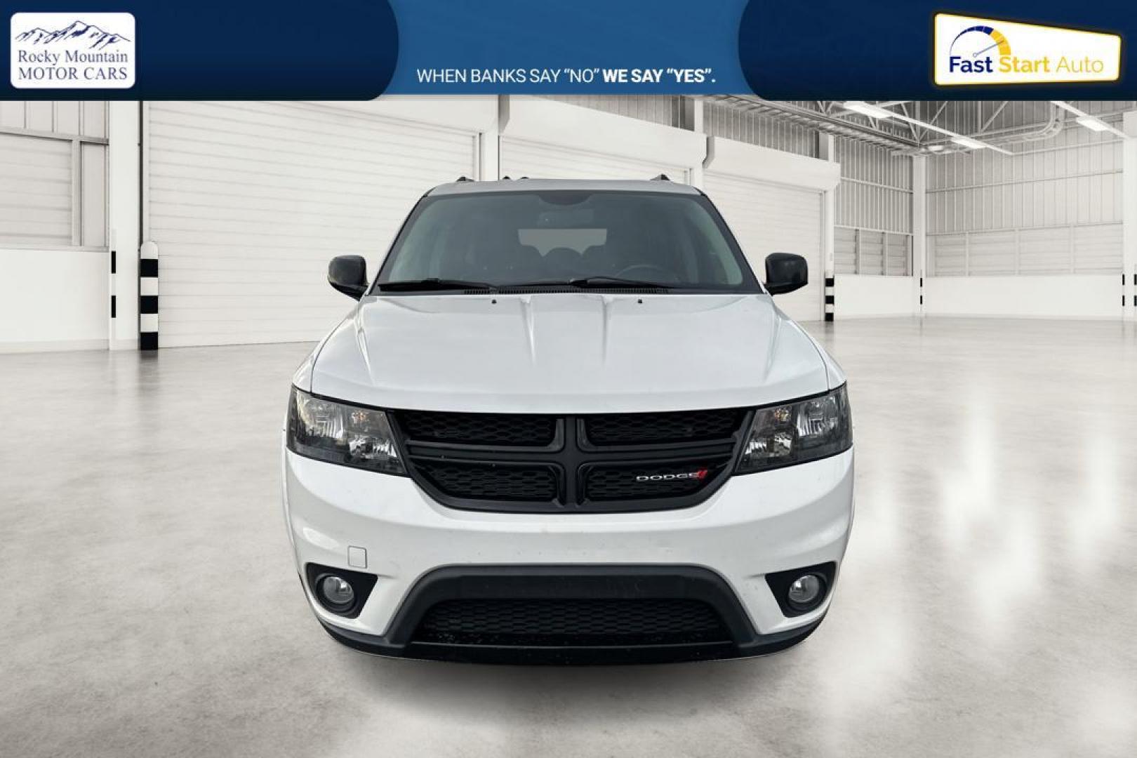 2015 White Dodge Journey SXT (3C4PDCBB8FT) with an 2.4L L6 DOHC 16V engine, 4-Speed Automatic transmission, located at 7755 State Street, Midvale, UT, 84047, (801) 753-9063, 40.610329, -111.892159 - Photo#9