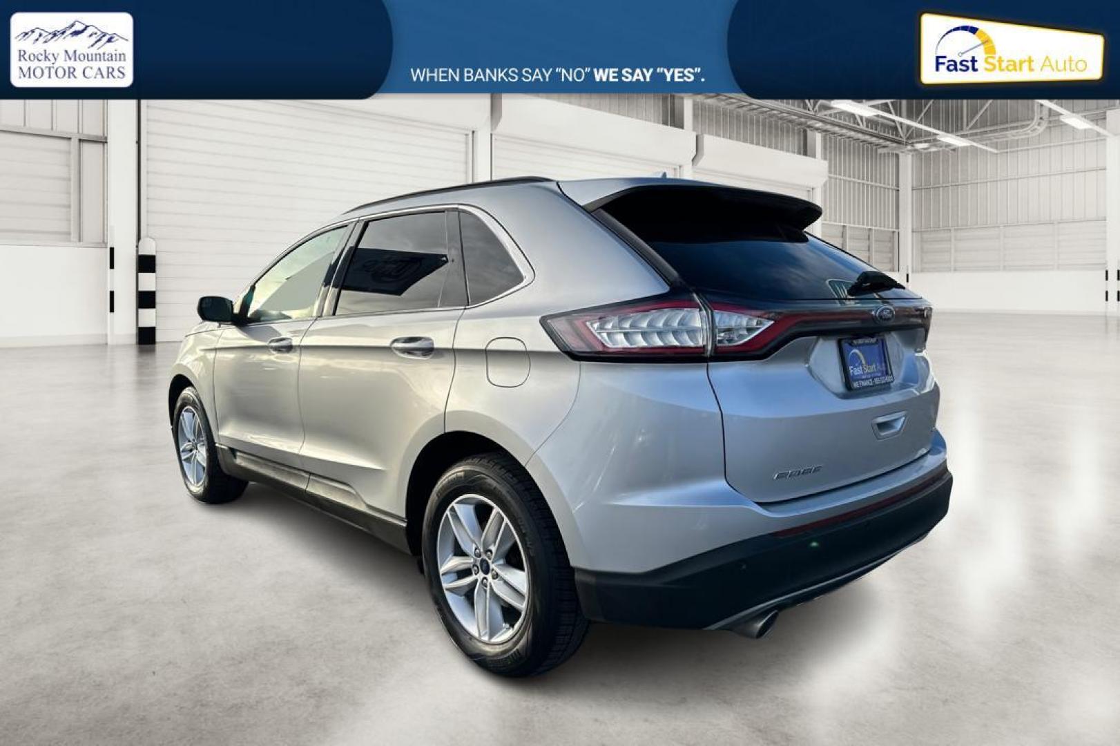 2015 Silver Ford Edge SEL FWD (2FMTK3J80FB) with an 3.5L V6 DOHC 24V engine, 6-Speed Automatic transmission, located at 7755 State Street, Midvale, UT, 84047, (801) 753-9063, 40.610329, -111.892159 - Photo#5