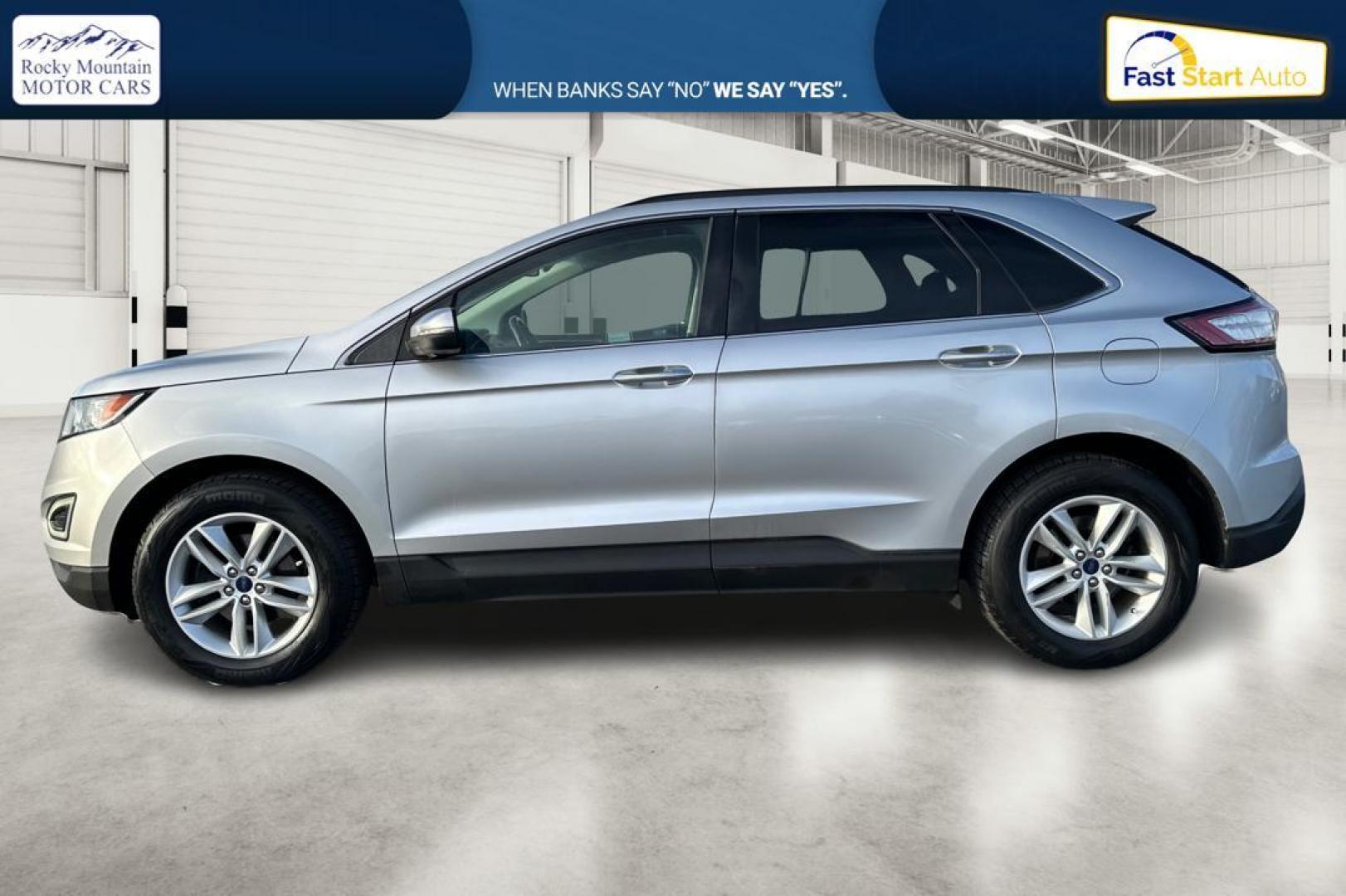 2015 Silver Ford Edge SEL FWD (2FMTK3J80FB) with an 3.5L V6 DOHC 24V engine, 6-Speed Automatic transmission, located at 7755 State Street, Midvale, UT, 84047, (801) 753-9063, 40.610329, -111.892159 - Photo#6