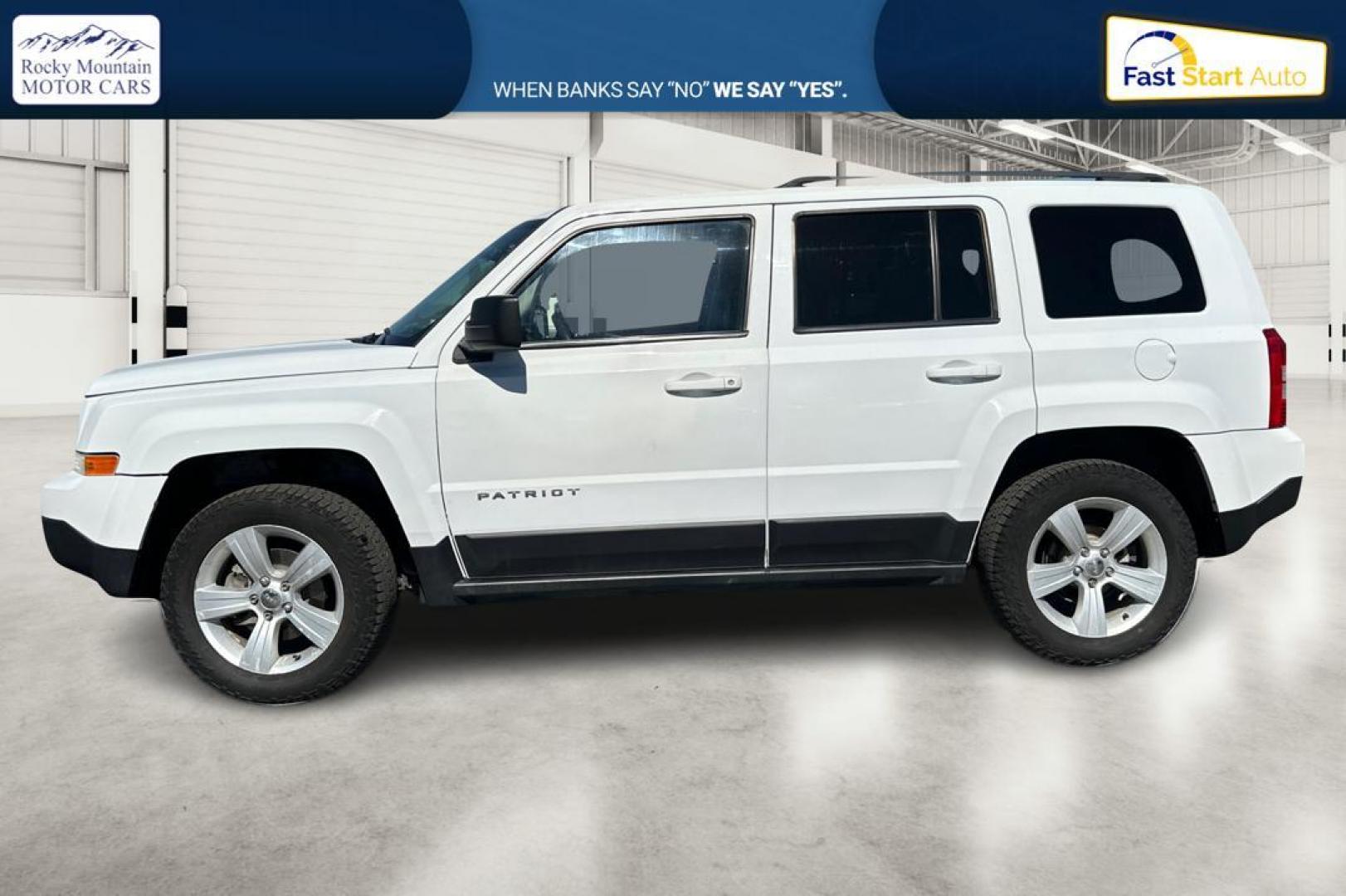 2015 White Jeep Patriot Sport 4WD (1C4NJRBB1FD) with an 2.4L L4 DOHC 16V engine, Automatic, CVT transmission, located at 344 S Washington Blvd, Ogden, UT, 84404, (801) 399-1799, 41.255482, -111.970848 - Photo#6