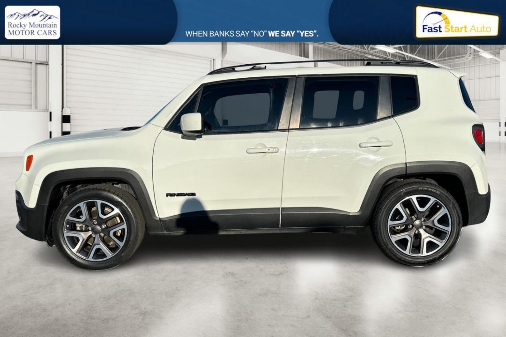 2015 White Jeep Renegade Latitude FWD (ZACCJABTXFP) with an 2.4L L4 engine, 6-Speed Manual transmission, located at 7755 State Street, Midvale, UT, 84047, (801) 753-9063, 40.610329, -111.892159 - Photo#6