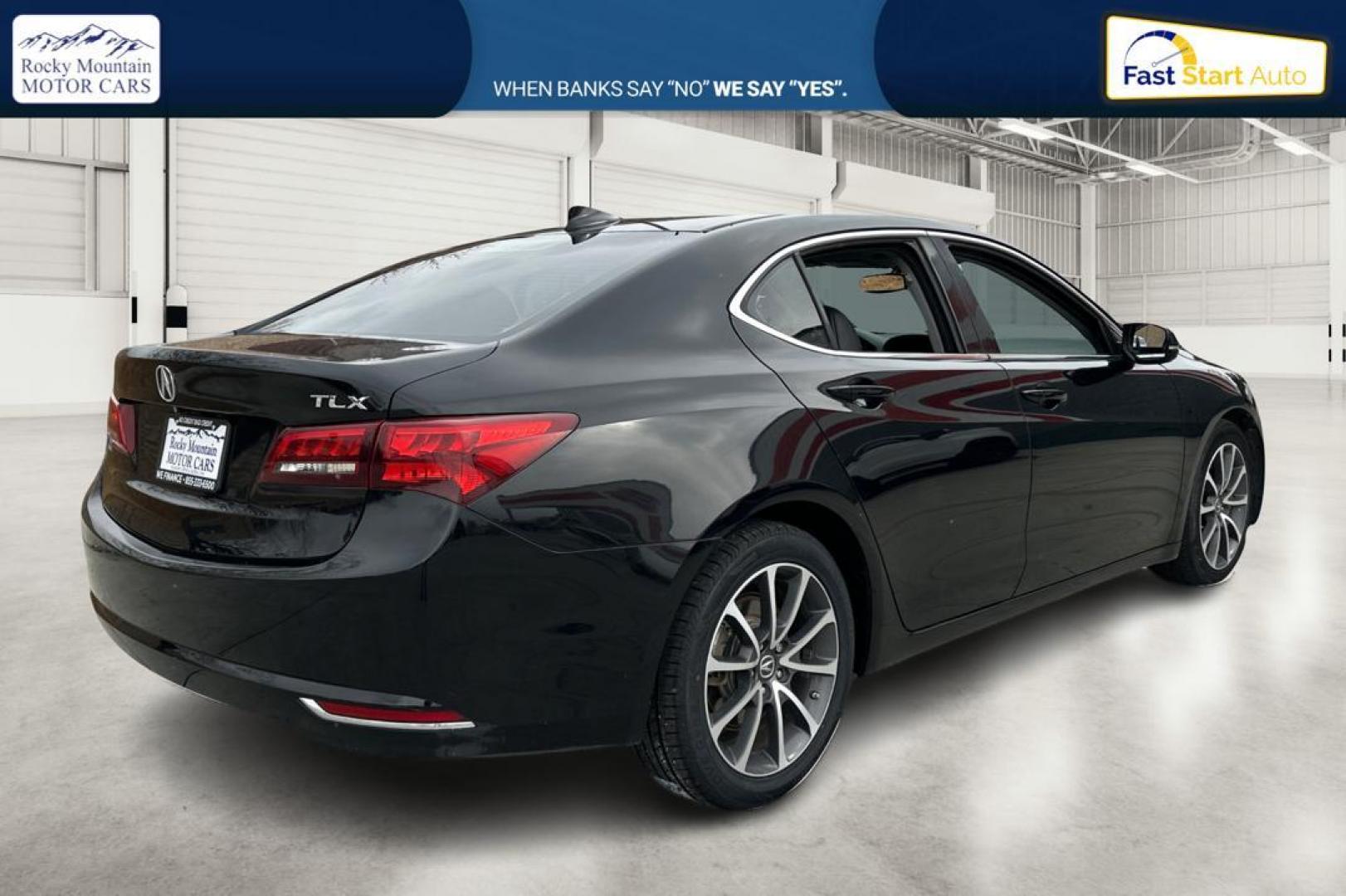 2016 Black Acura TLX 9-Spd AT (19UUB2F38GA) with an 3.5L V6 SOHC 24V engine, 9A transmission, located at 344 S Washington Blvd, Ogden, UT, 84404, (801) 399-1799, 41.255482, -111.970848 - Photo#2