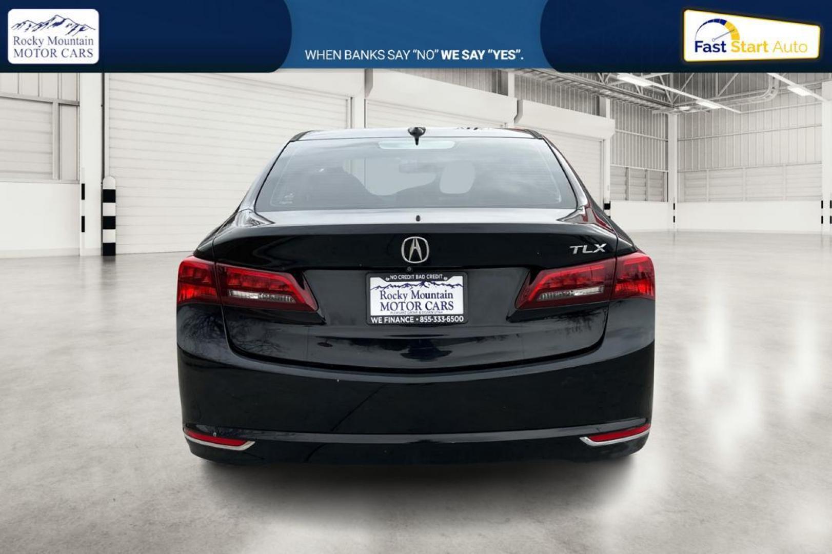 2016 Black Acura TLX 9-Spd AT (19UUB2F38GA) with an 3.5L V6 SOHC 24V engine, 9A transmission, located at 344 S Washington Blvd, Ogden, UT, 84404, (801) 399-1799, 41.255482, -111.970848 - Photo#4