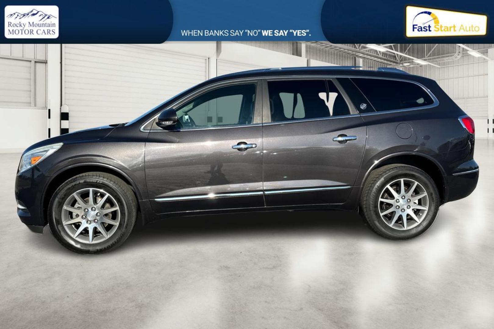 2016 Gray Buick Enclave Leather FWD (5GAKRBKD7GJ) with an 3.6L V6 DOHC 24V engine, 6-Speed Automatic Overdrive transmission, located at 7755 State Street, Midvale, UT, 84047, (801) 753-9063, 40.610329, -111.892159 - Photo#6