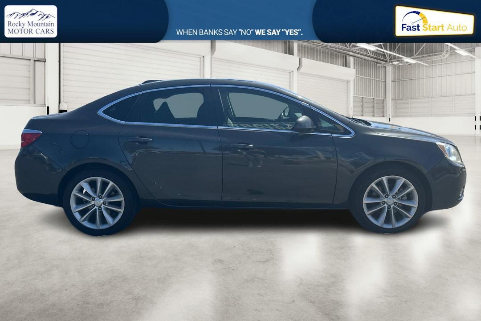 2016 Gray Buick Verano Convenience (1G4PR5SK1G4) with an 2.4L L4 DOHC 16V FFV engine, 6A transmission, located at 7755 State Street, Midvale, UT, 84047, (801) 753-9063, 40.610329, -111.892159 - Photo#1