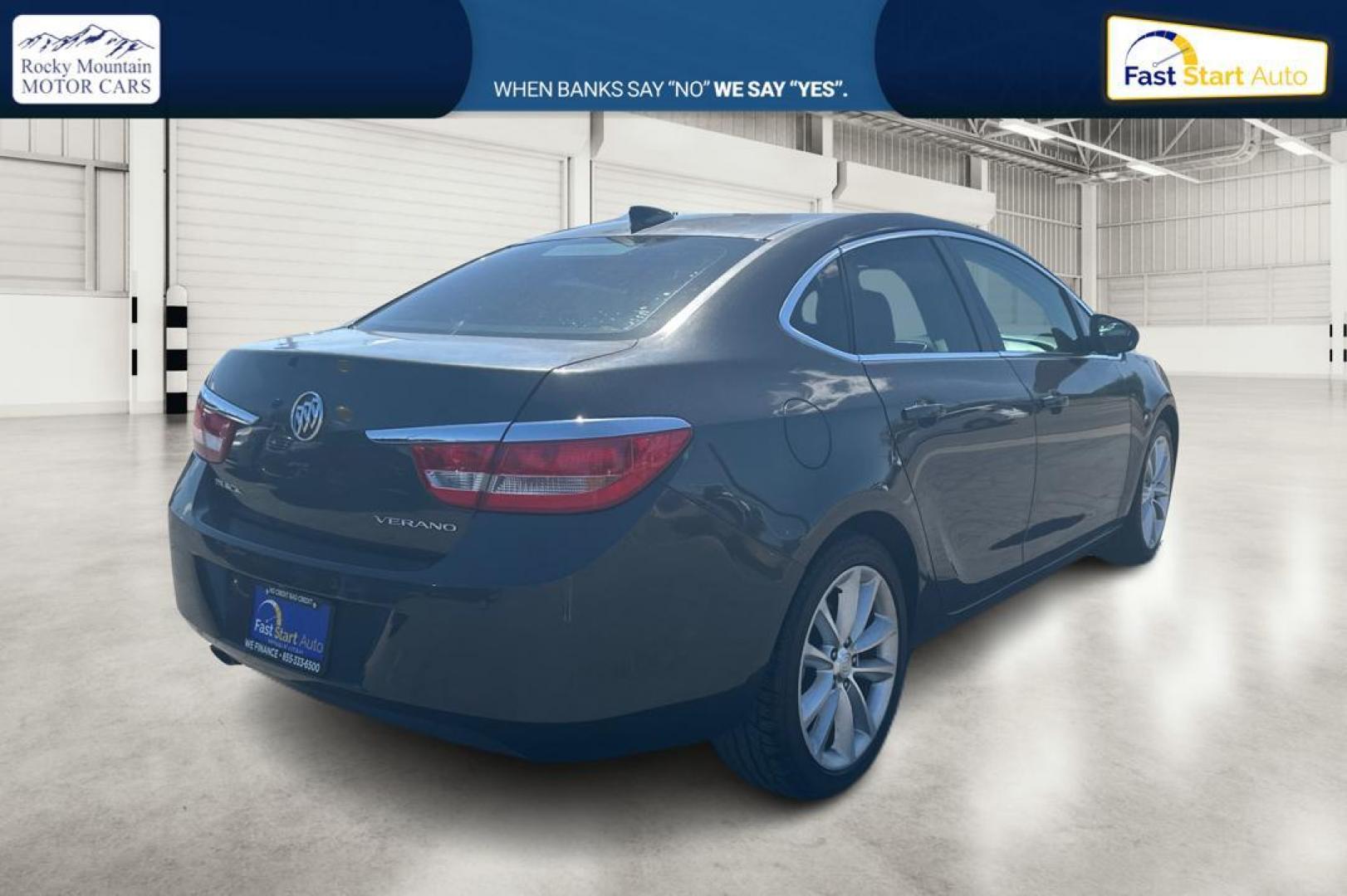 2016 Gray Buick Verano Convenience (1G4PR5SK1G4) with an 2.4L L4 DOHC 16V FFV engine, 6A transmission, located at 7755 State Street, Midvale, UT, 84047, (801) 753-9063, 40.610329, -111.892159 - Photo#2