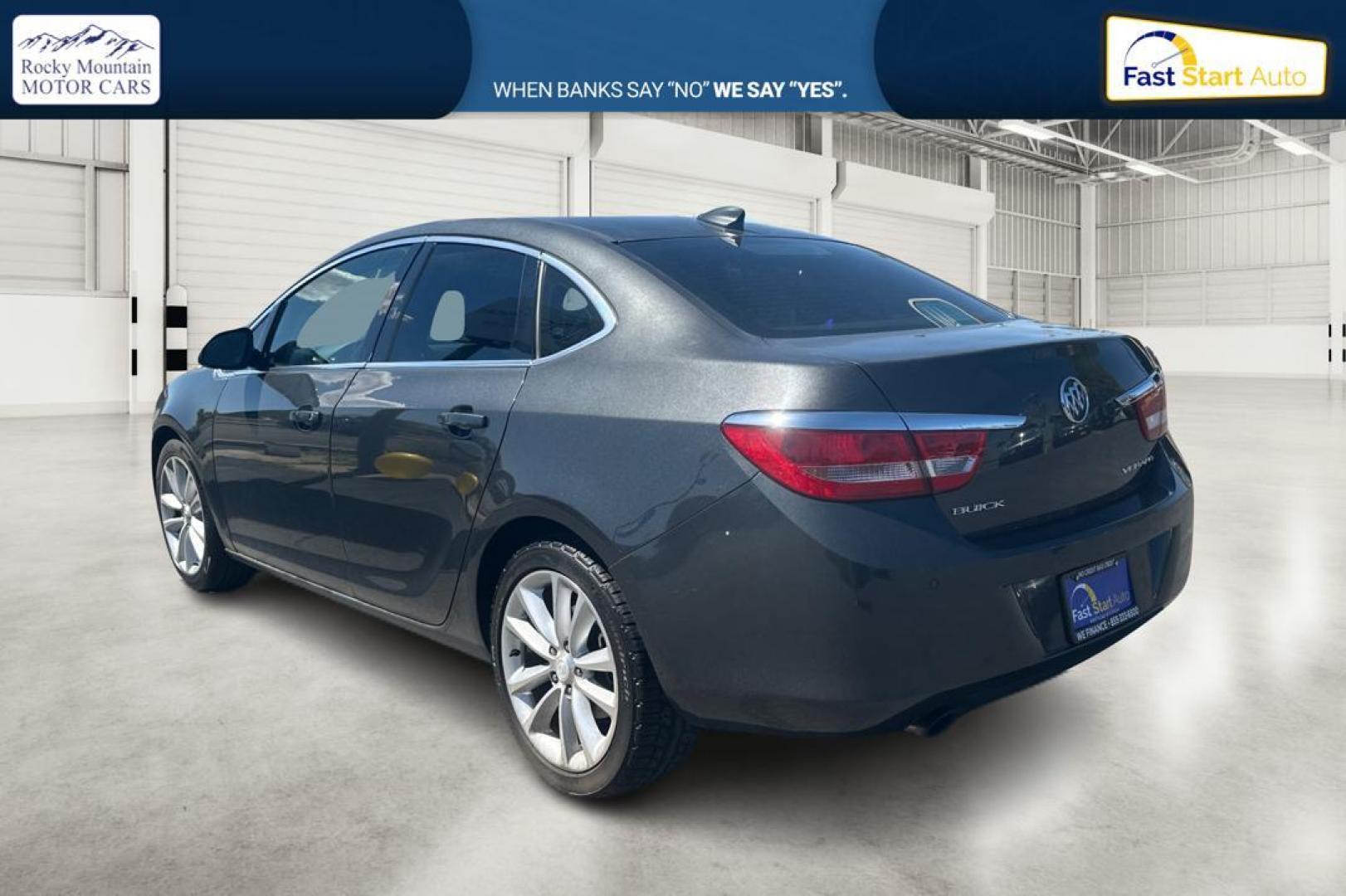 2016 Gray Buick Verano Convenience (1G4PR5SK1G4) with an 2.4L L4 DOHC 16V FFV engine, 6A transmission, located at 7755 State Street, Midvale, UT, 84047, (801) 753-9063, 40.610329, -111.892159 - Photo#4