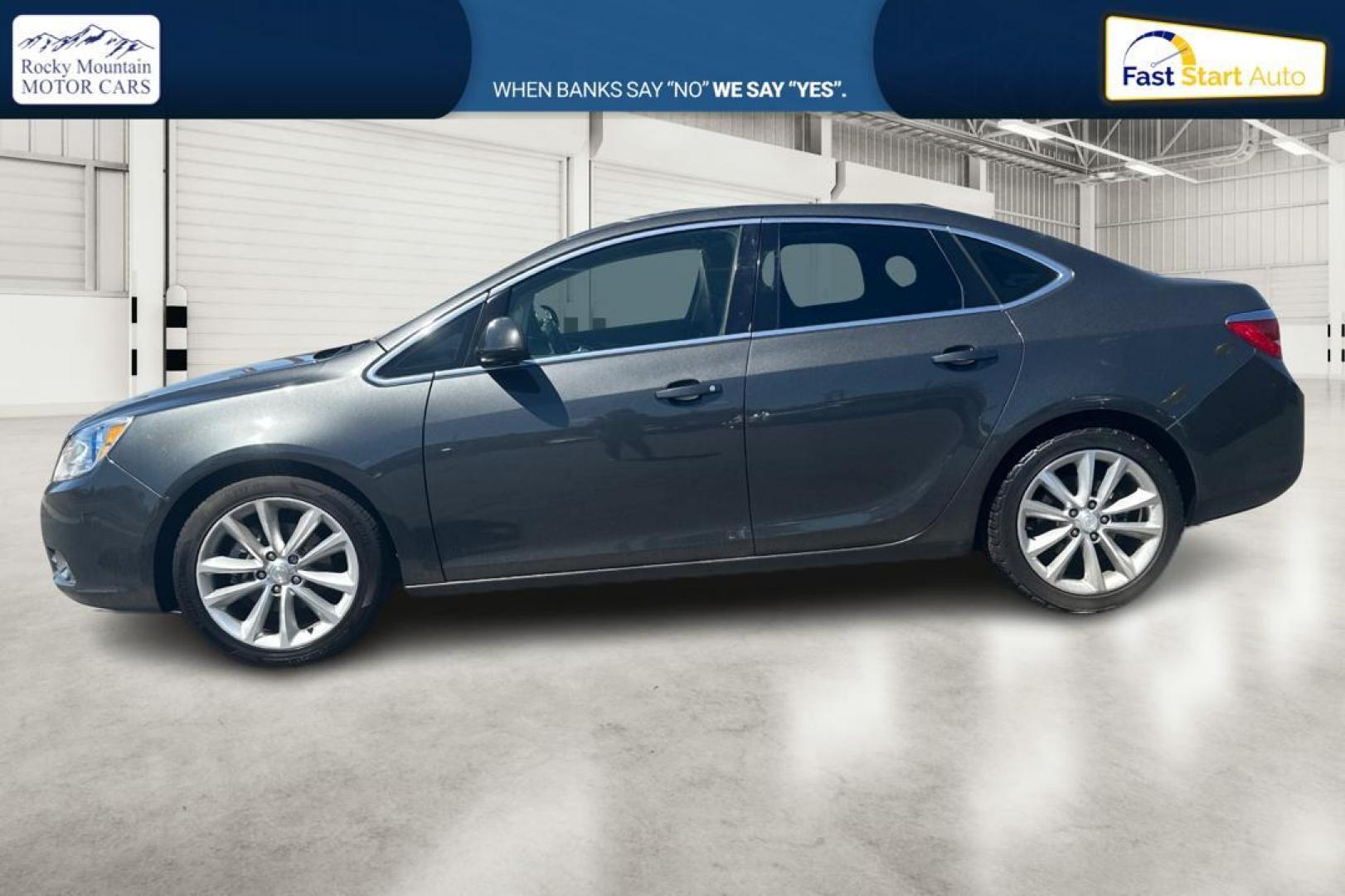 2016 Gray Buick Verano Convenience (1G4PR5SK1G4) with an 2.4L L4 DOHC 16V FFV engine, 6A transmission, located at 7755 State Street, Midvale, UT, 84047, (801) 753-9063, 40.610329, -111.892159 - Photo#5