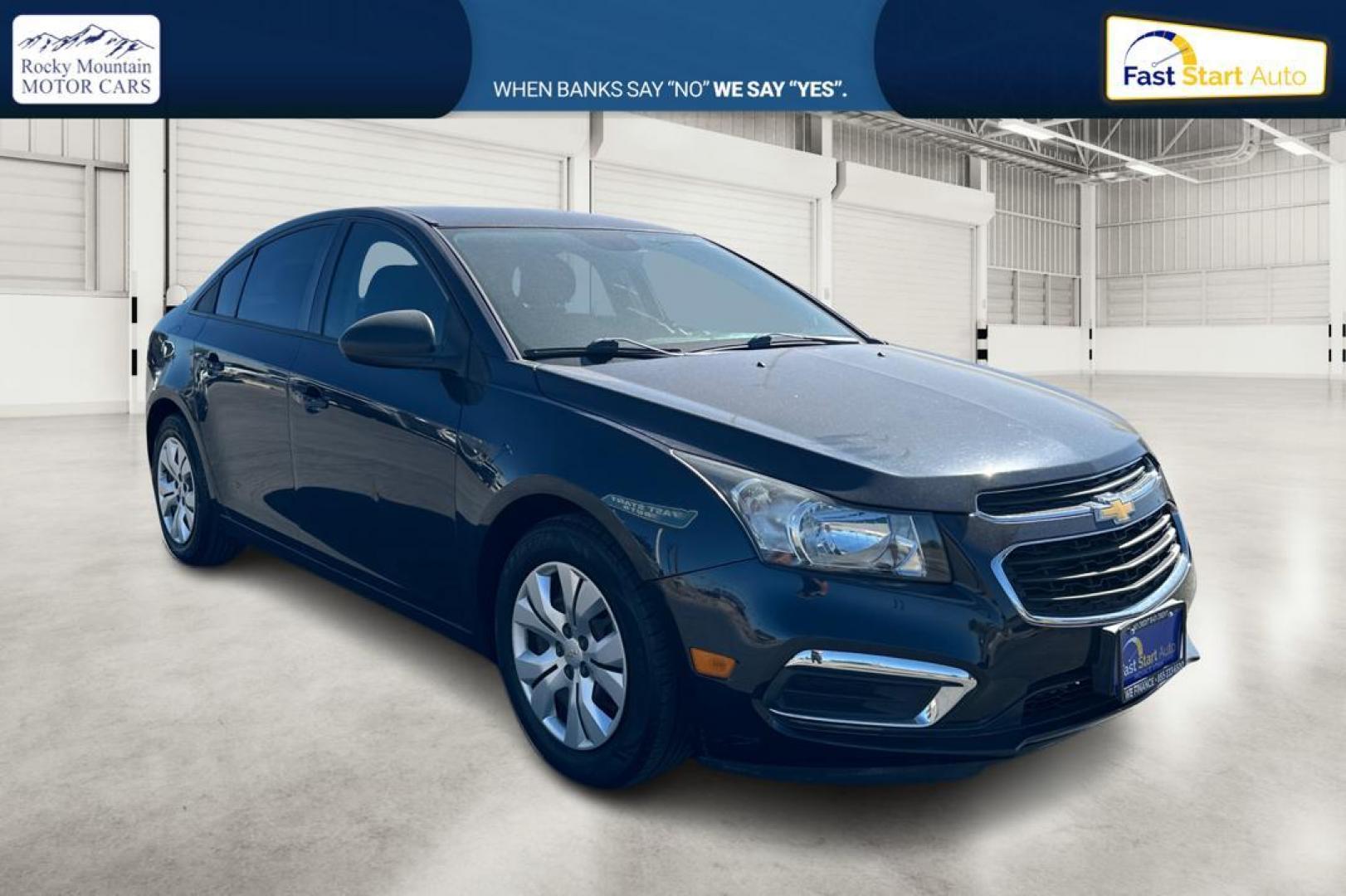 2016 Blue Chevrolet Cruze Limited LS Auto (1G1PC5SG4G7) with an 1.8L L4 DOHC 16V FFV engine, 6A transmission, located at 344 S Washington Blvd, Ogden, UT, 84404, (801) 399-1799, 41.255482, -111.970848 - Photo#0