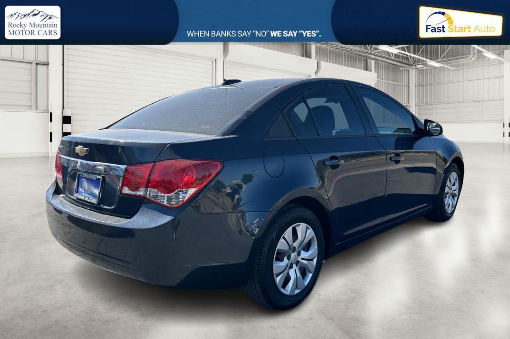 2016 Blue Chevrolet Cruze Limited LS Auto (1G1PC5SG4G7) with an 1.8L L4 DOHC 16V FFV engine, 6A transmission, located at 344 S Washington Blvd, Ogden, UT, 84404, (801) 399-1799, 41.255482, -111.970848 - Photo#2