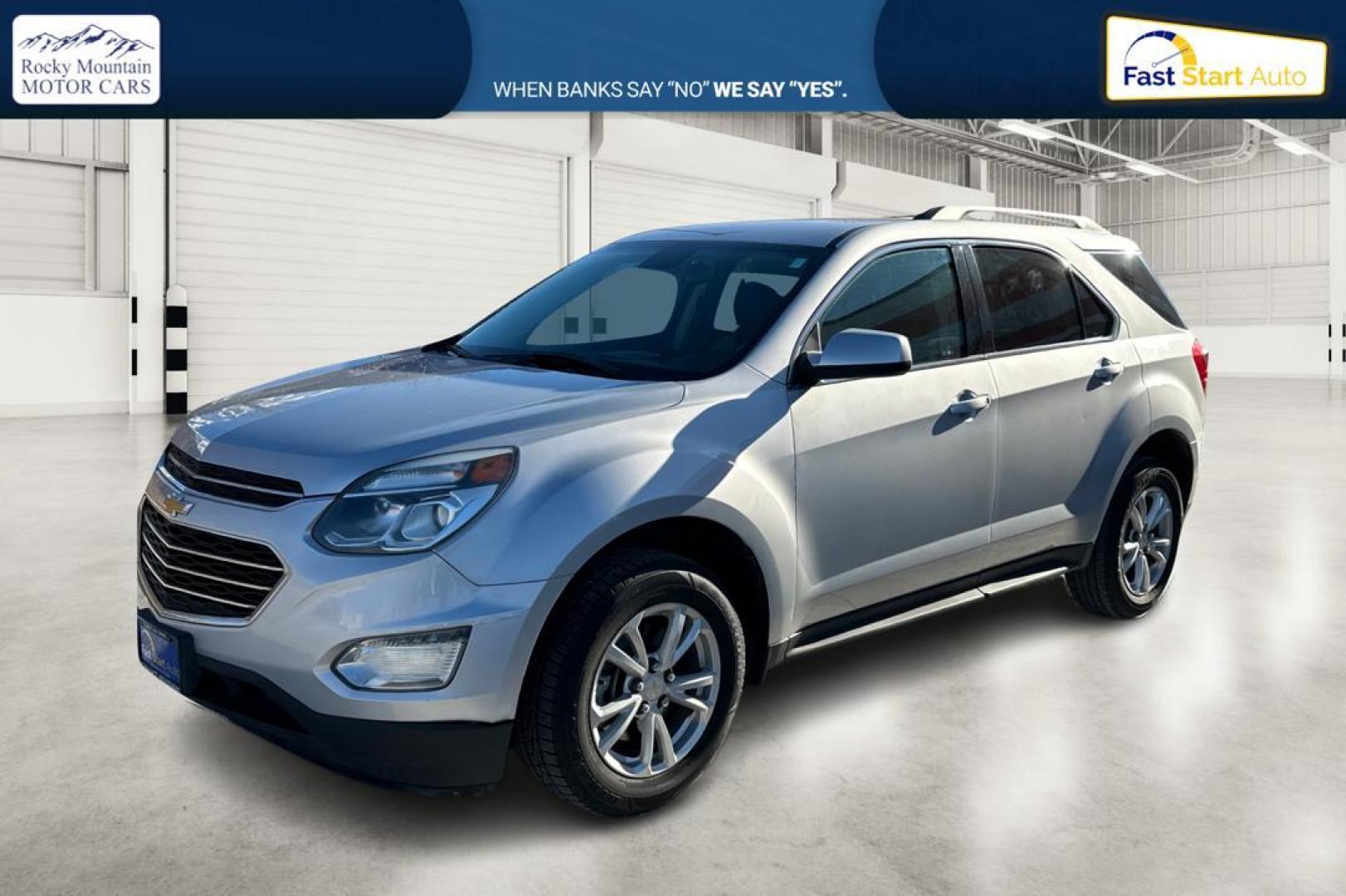 2016 Silver Chevrolet Equinox LT 2WD (2GNALCEKXG1) with an 2.4L L4 DOHC 16V FFV engine, 6A transmission, located at 344 S Washington Blvd, Ogden, UT, 84404, (801) 399-1799, 41.255482, -111.970848 - Photo#8