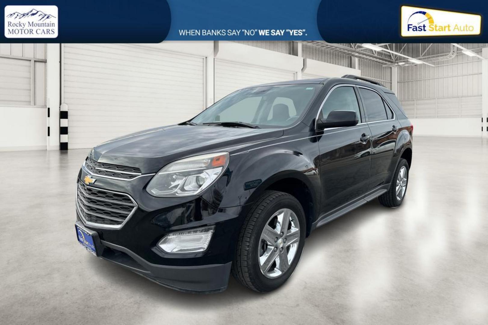 2016 Black Chevrolet Equinox LT 2WD (2GNALCEK6G1) with an 2.4L L4 DOHC 16V FFV engine, 6A transmission, located at 7755 State Street, Midvale, UT, 84047, (801) 753-9063, 40.610329, -111.892159 - Photo#8