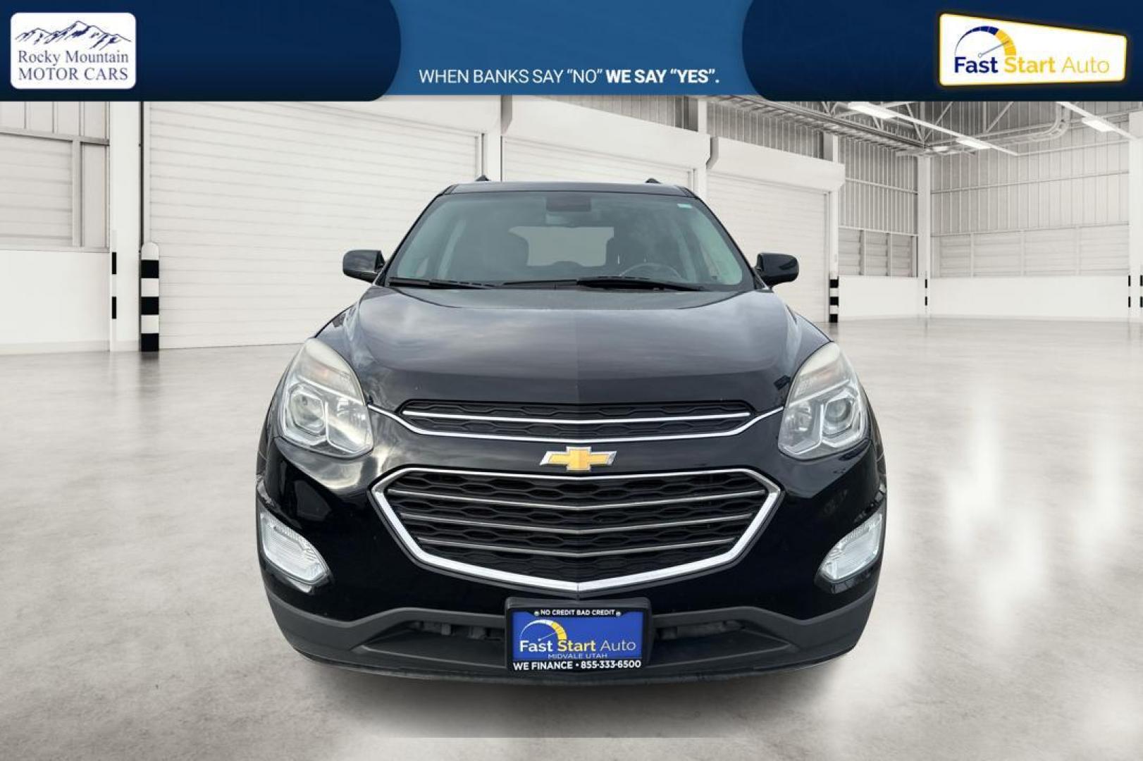 2016 Black Chevrolet Equinox LT 2WD (2GNALCEK6G1) with an 2.4L L4 DOHC 16V FFV engine, 6A transmission, located at 7755 State Street, Midvale, UT, 84047, (801) 753-9063, 40.610329, -111.892159 - Photo#9