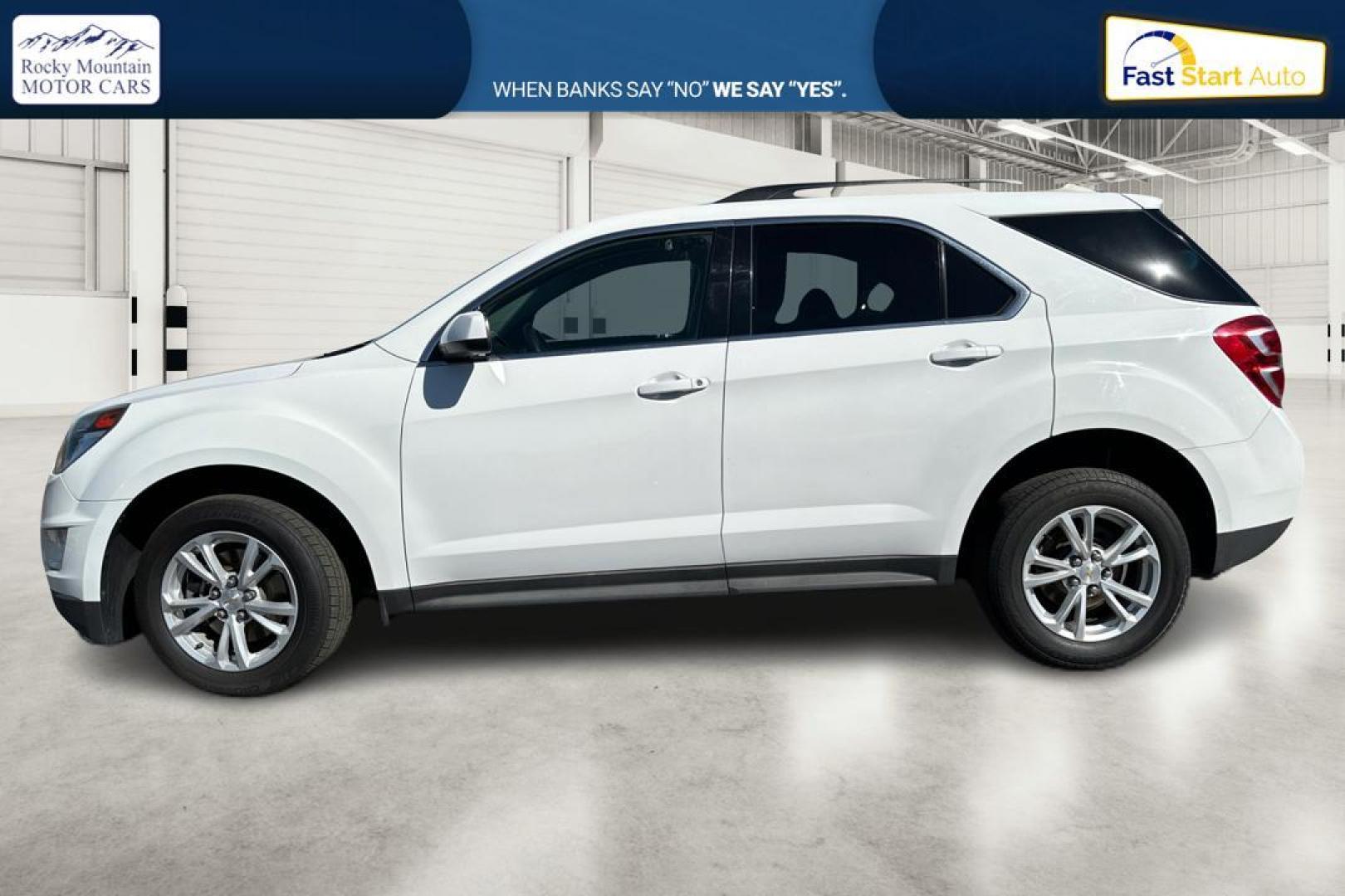 2016 White Chevrolet Equinox LT AWD (2GNFLFEK1G6) with an 2.4L L4 DOHC 16V FFV engine, 6A transmission, located at 7755 State Street, Midvale, UT, 84047, (801) 753-9063, 40.610329, -111.892159 - Photo#5