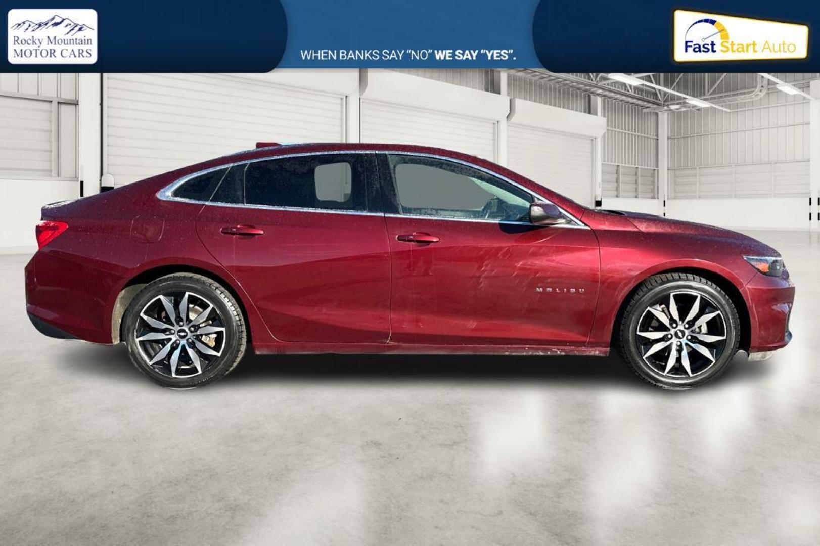 2016 Red Chevrolet Malibu 1LT (1G1ZE5ST8GF) with an 1.5L L4 DOHC 16V engine, 6A transmission, located at 7755 State Street, Midvale, UT, 84047, (801) 753-9063, 40.610329, -111.892159 - Photo#1