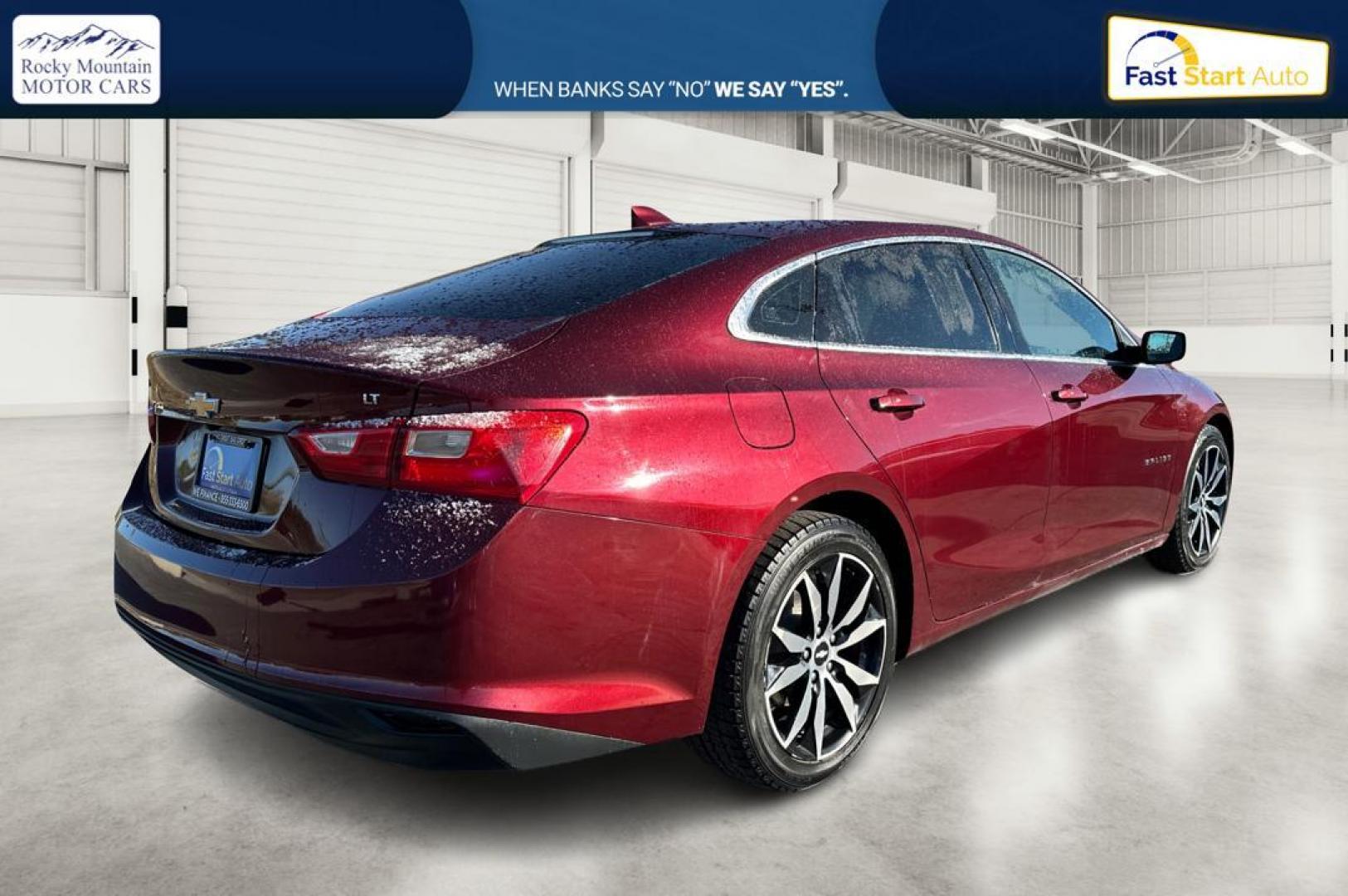 2016 Red Chevrolet Malibu 1LT (1G1ZE5ST8GF) with an 1.5L L4 DOHC 16V engine, 6A transmission, located at 7755 State Street, Midvale, UT, 84047, (801) 753-9063, 40.610329, -111.892159 - Photo#2