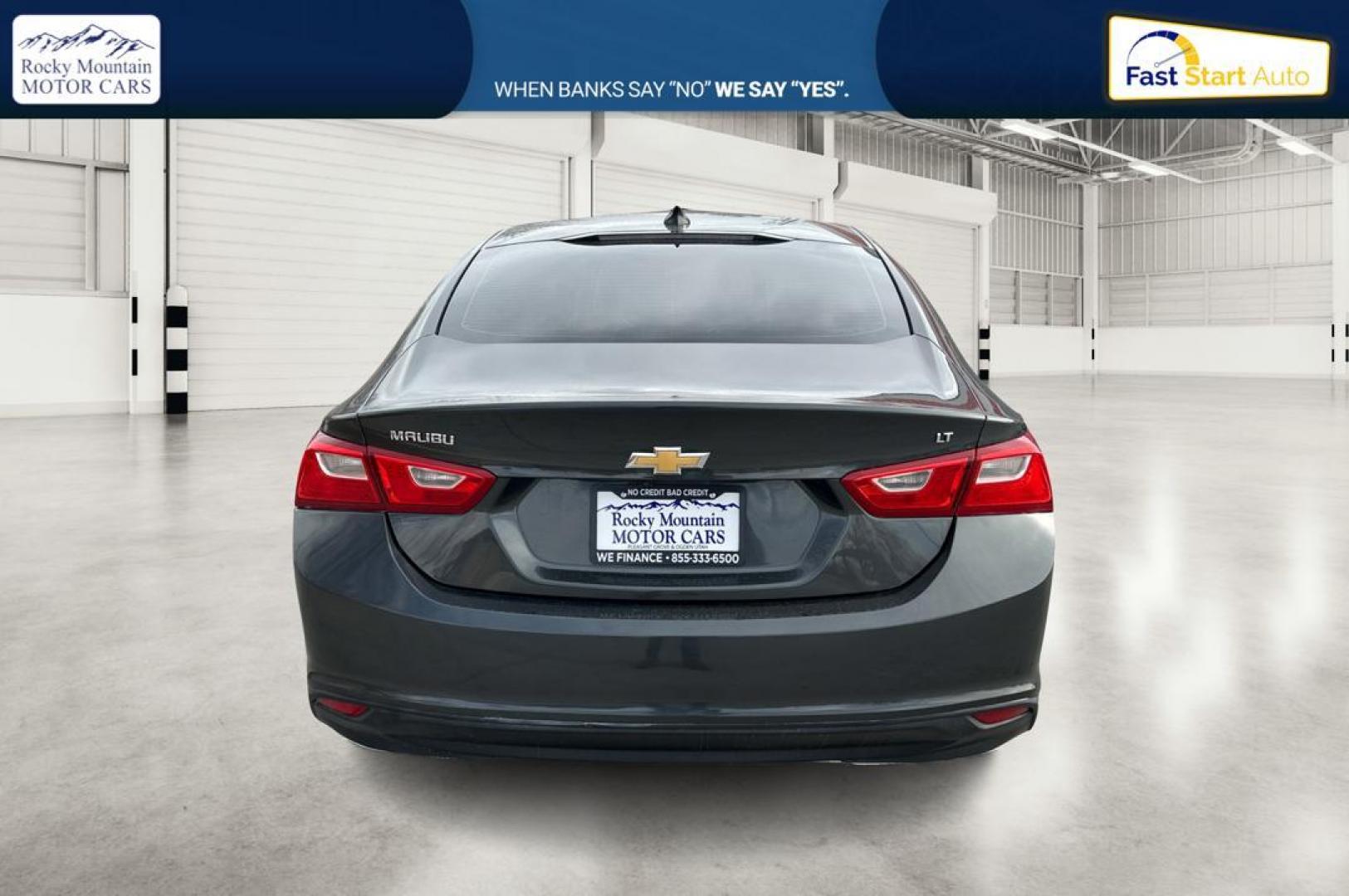 2016 Gray Chevrolet Malibu 1LT (1G1ZE5ST2GF) with an 1.5L L4 DOHC 16V engine, 6A transmission, located at 767 S State Road, Pleasant Grove, UT, 84062, (801) 785-1058, 40.354839, -111.736687 - Photo#4