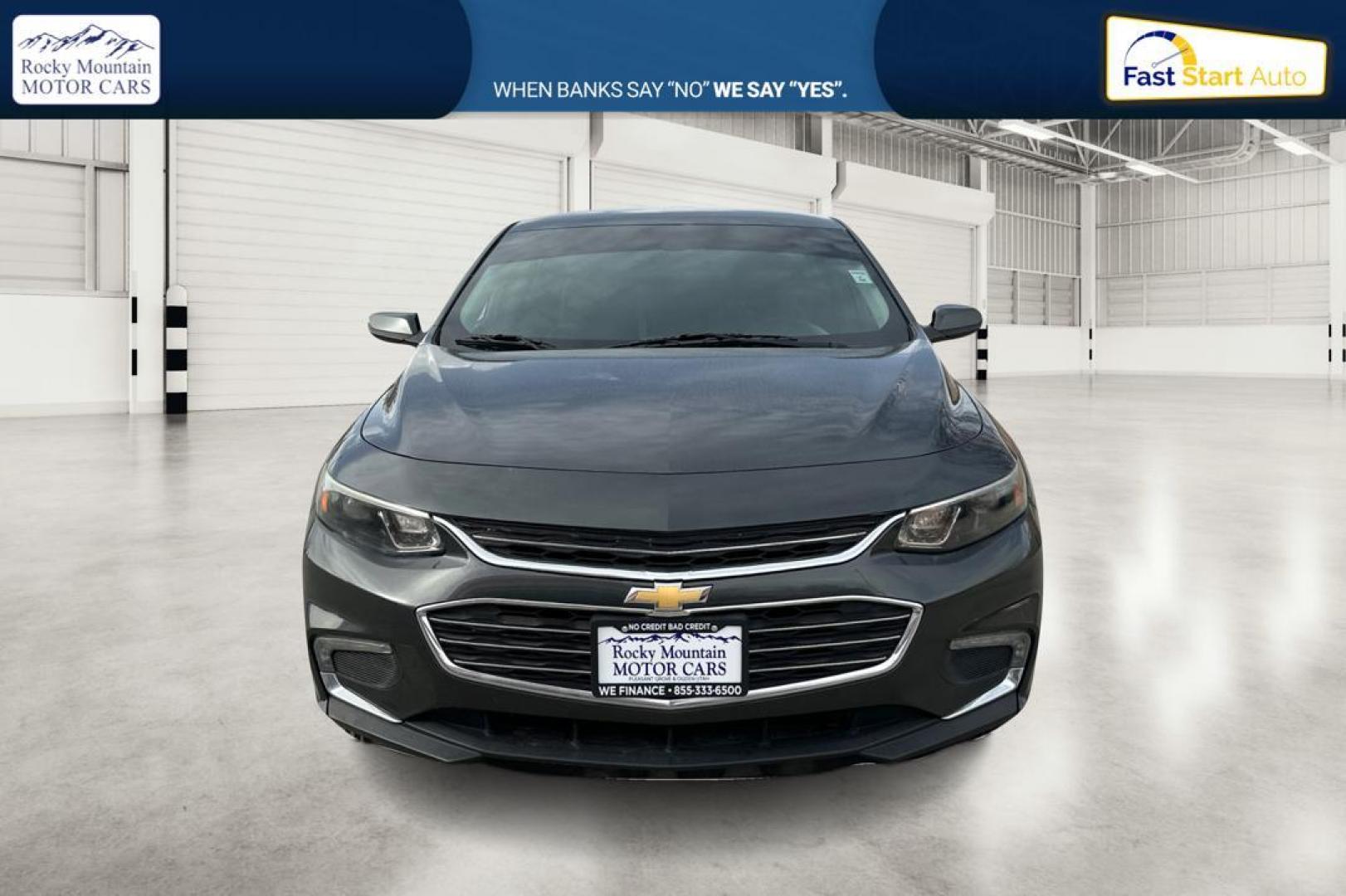 2016 Gray Chevrolet Malibu 1LT (1G1ZE5ST2GF) with an 1.5L L4 DOHC 16V engine, 6A transmission, located at 767 S State Road, Pleasant Grove, UT, 84062, (801) 785-1058, 40.354839, -111.736687 - Photo#9