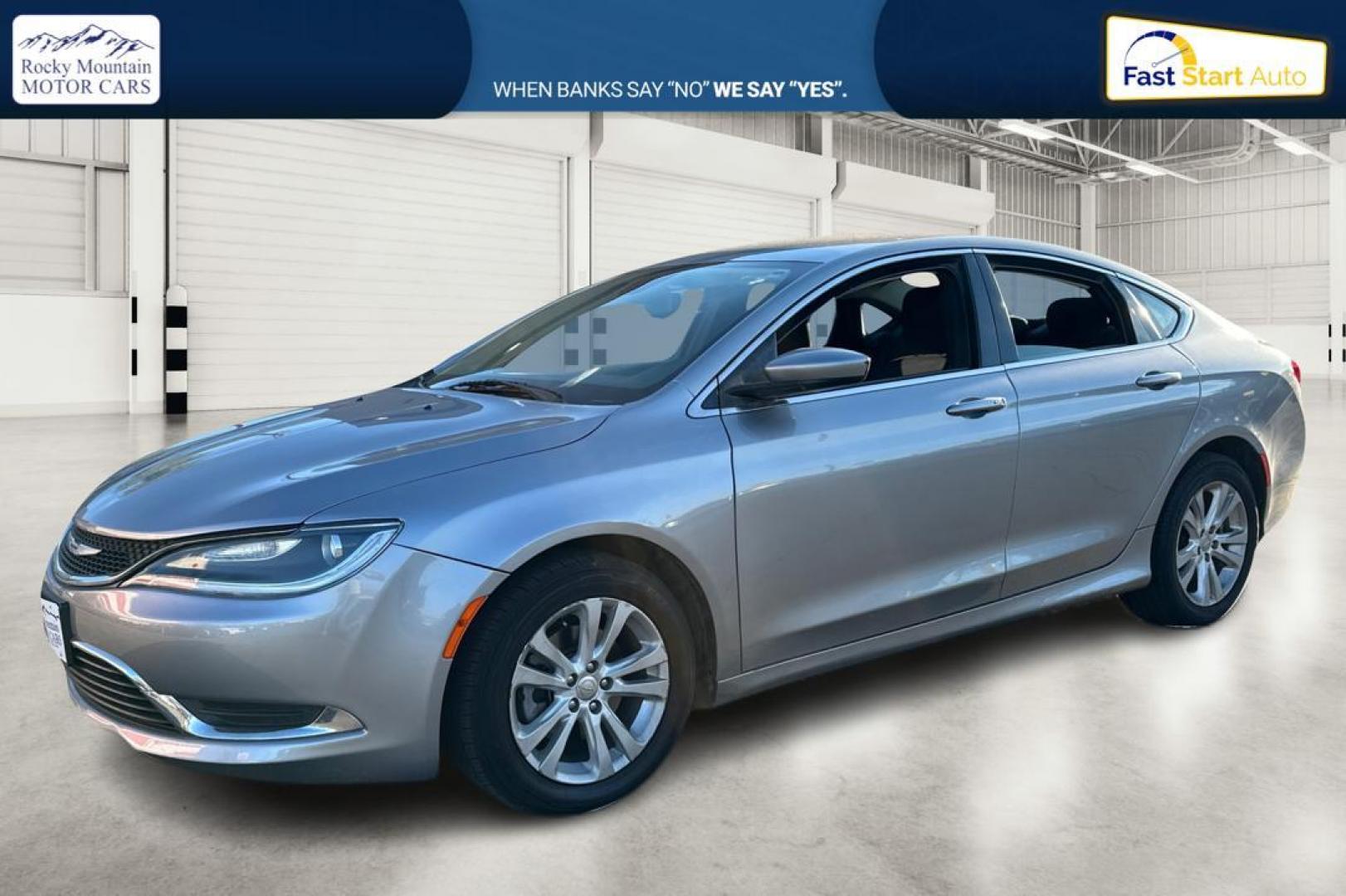 2016 Silver Chrysler 200 Limited (1C3CCCAB8GN) with an 2.4L L4 DOHC 16V engine, 9A transmission, located at 344 S Washington Blvd, Ogden, UT, 84404, (801) 399-1799, 41.255482, -111.970848 - Photo#8