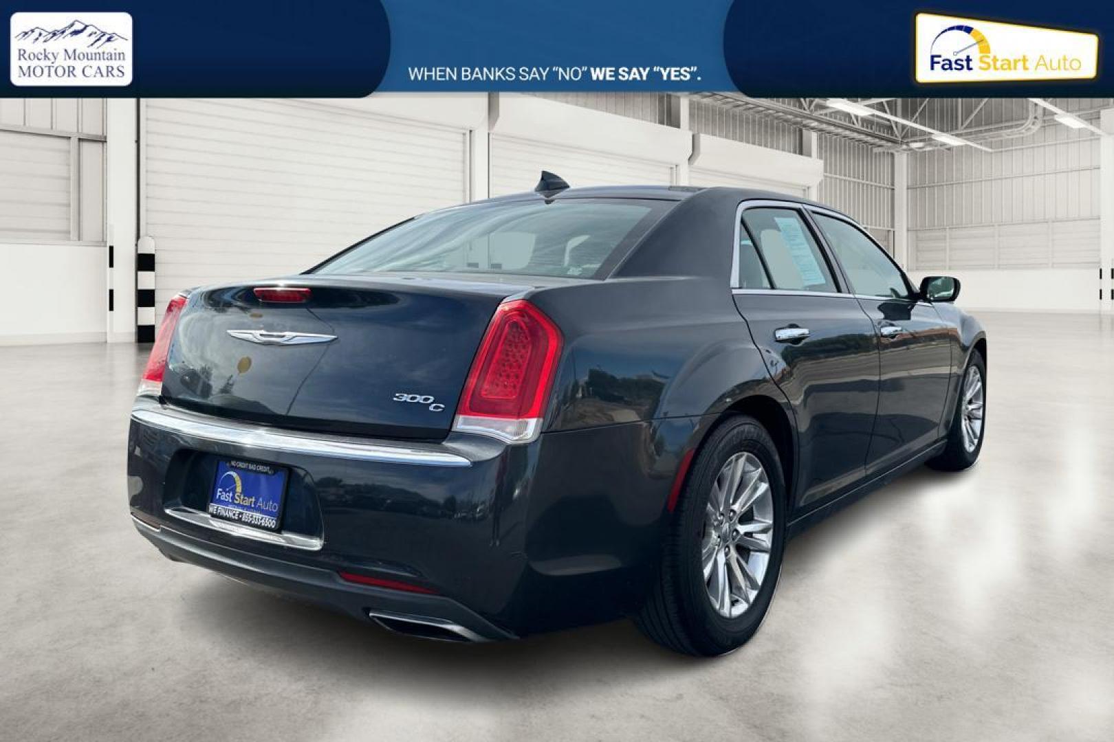 2016 Gray Chrysler 300 C RWD (2C3CCAEG4GH) with an 3.6L V6 SOHC 24V engine, 8A transmission, located at 7755 State Street, Midvale, UT, 84047, (801) 753-9063, 40.610329, -111.892159 - Photo#2