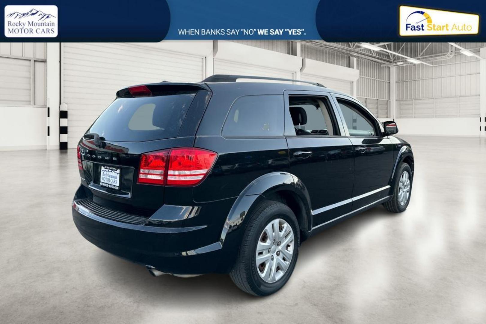 2016 Black Dodge Journey SE (3C4PDCAB2GT) with an 2.4L L4 DOHC 16V engine, 4A transmission, located at 767 S State Road, Pleasant Grove, UT, 84062, (801) 785-1058, 40.354839, -111.736687 - Photo#2