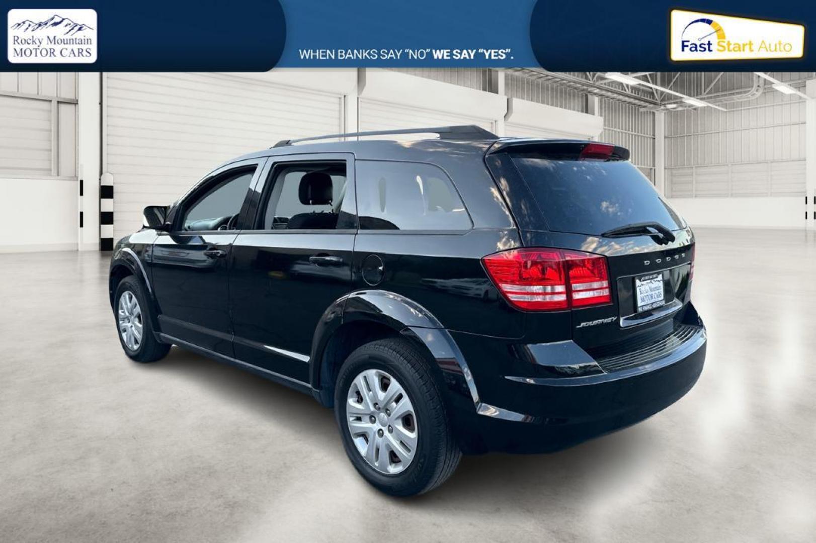 2016 Black Dodge Journey SE (3C4PDCAB2GT) with an 2.4L L4 DOHC 16V engine, 4A transmission, located at 767 S State Road, Pleasant Grove, UT, 84062, (801) 785-1058, 40.354839, -111.736687 - Photo#4