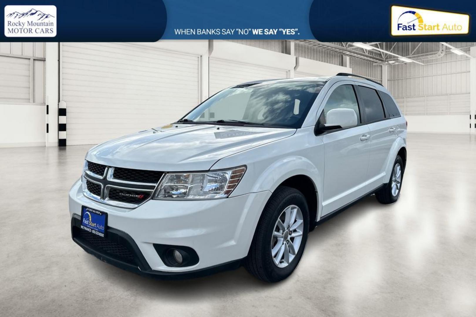 2016 White Dodge Journey SXT AWD (3C4PDDBG7GT) with an 3.6L V6 DOHC 24V engine, 6A transmission, located at 7755 State Street, Midvale, UT, 84047, (801) 753-9063, 40.610329, -111.892159 - Photo#8