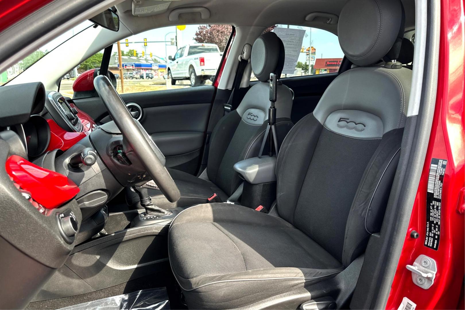 2016 Red Fiat 500x Easy (ZFBCFXBT3GP) with an 2.4L L4 engine, 9-Speed Automatic transmission, located at 7755 State Street, Midvale, UT, 84047, (801) 753-9063, 40.610329, -111.892159 - Photo#11