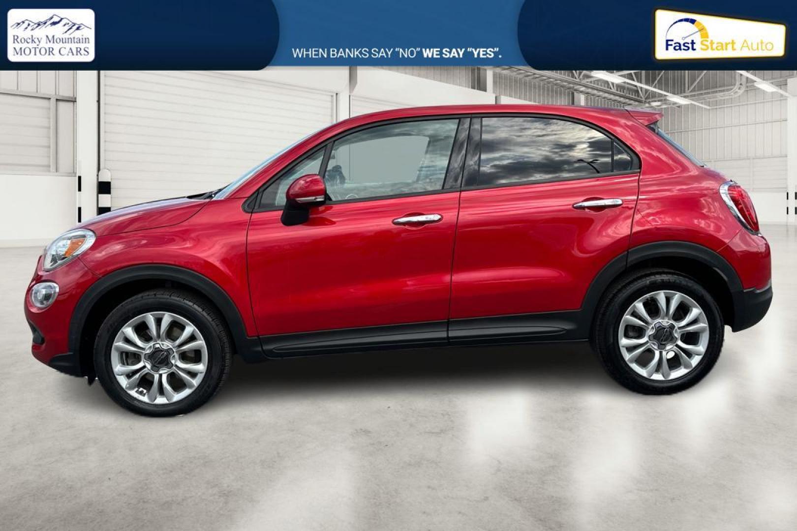 2016 Red Fiat 500x Easy (ZFBCFXBT3GP) with an 2.4L L4 engine, 9-Speed Automatic transmission, located at 7755 State Street, Midvale, UT, 84047, (801) 753-9063, 40.610329, -111.892159 - Photo#5