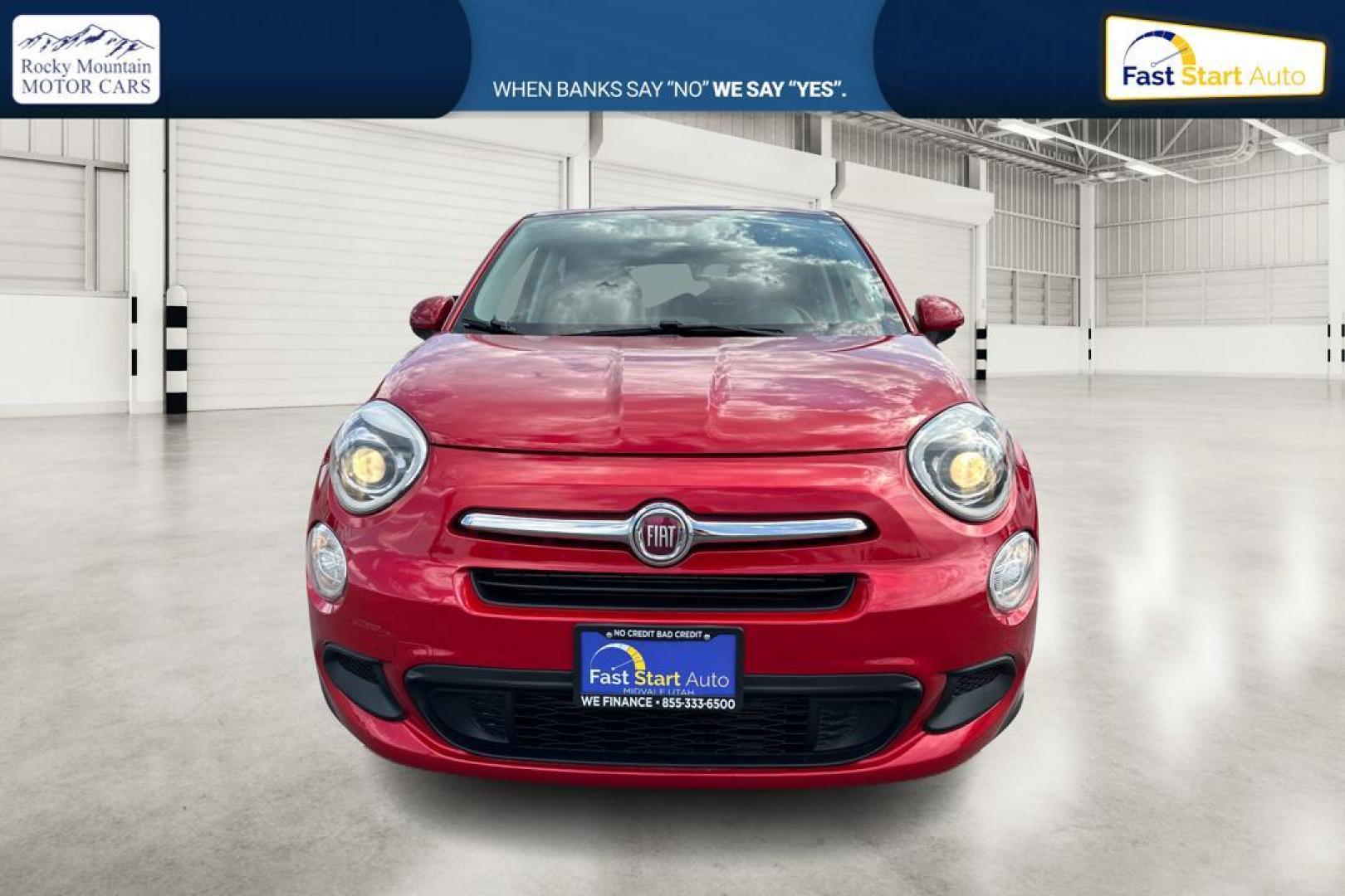 2016 Red Fiat 500x Easy (ZFBCFXBT3GP) with an 2.4L L4 engine, 9-Speed Automatic transmission, located at 7755 State Street, Midvale, UT, 84047, (801) 753-9063, 40.610329, -111.892159 - Photo#7