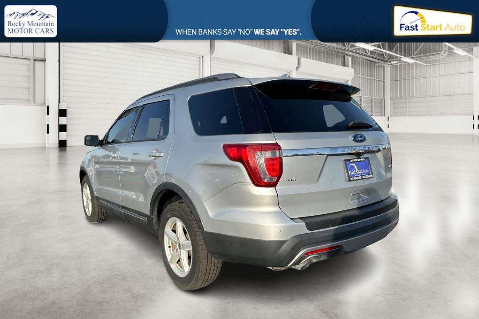 2016 Silver Ford Explorer XLT 4WD (1FM5K8DH2GG) with an 2.3L L4 DOHC 16V engine, 6-Speed Automatic transmission, located at 7755 State Street, Midvale, UT, 84047, (801) 753-9063, 40.610329, -111.892159 - Photo#5