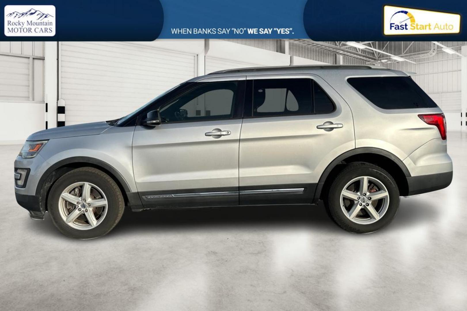 2016 Silver Ford Explorer XLT 4WD (1FM5K8DH2GG) with an 2.3L L4 DOHC 16V engine, 6-Speed Automatic transmission, located at 7755 State Street, Midvale, UT, 84047, (801) 753-9063, 40.610329, -111.892159 - Photo#6