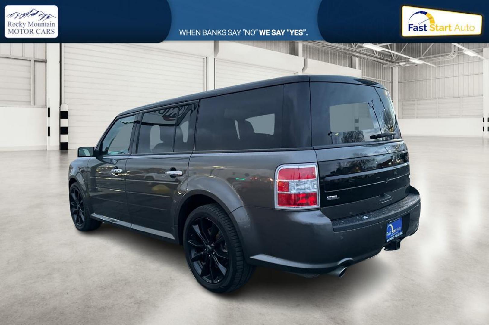 2016 Gray Ford Flex SEL FWD (2FMGK5C84GB) with an 3.5L V6 DOHC 24V engine, 6A transmission, located at 7755 State Street, Midvale, UT, 84047, (801) 753-9063, 40.610329, -111.892159 - Photo#5