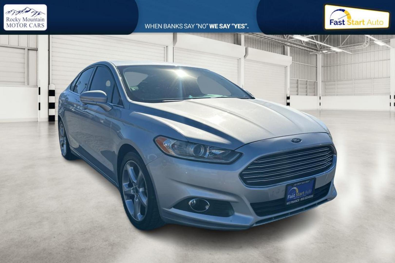 2016 Silver Ford Fusion SE (3FA6P0HD7GR) with an 1.5L L4 DOHC 16V engine, 6-Speed Automatic transmission, located at 7755 State Street, Midvale, UT, 84047, (801) 753-9063, 40.610329, -111.892159 - Photo#0