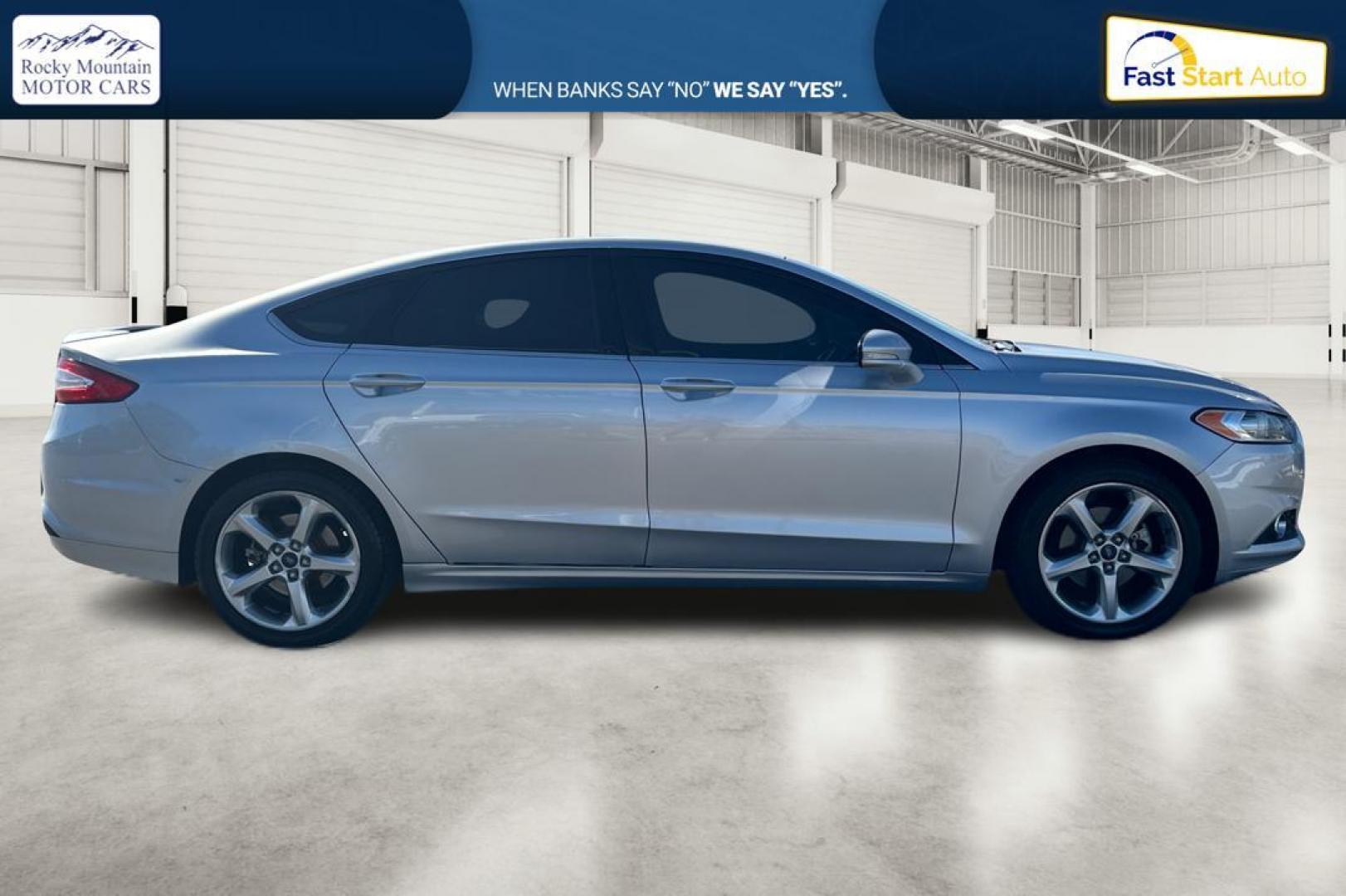 2016 Silver Ford Fusion SE (3FA6P0HD7GR) with an 1.5L L4 DOHC 16V engine, 6-Speed Automatic transmission, located at 7755 State Street, Midvale, UT, 84047, (801) 753-9063, 40.610329, -111.892159 - Photo#1