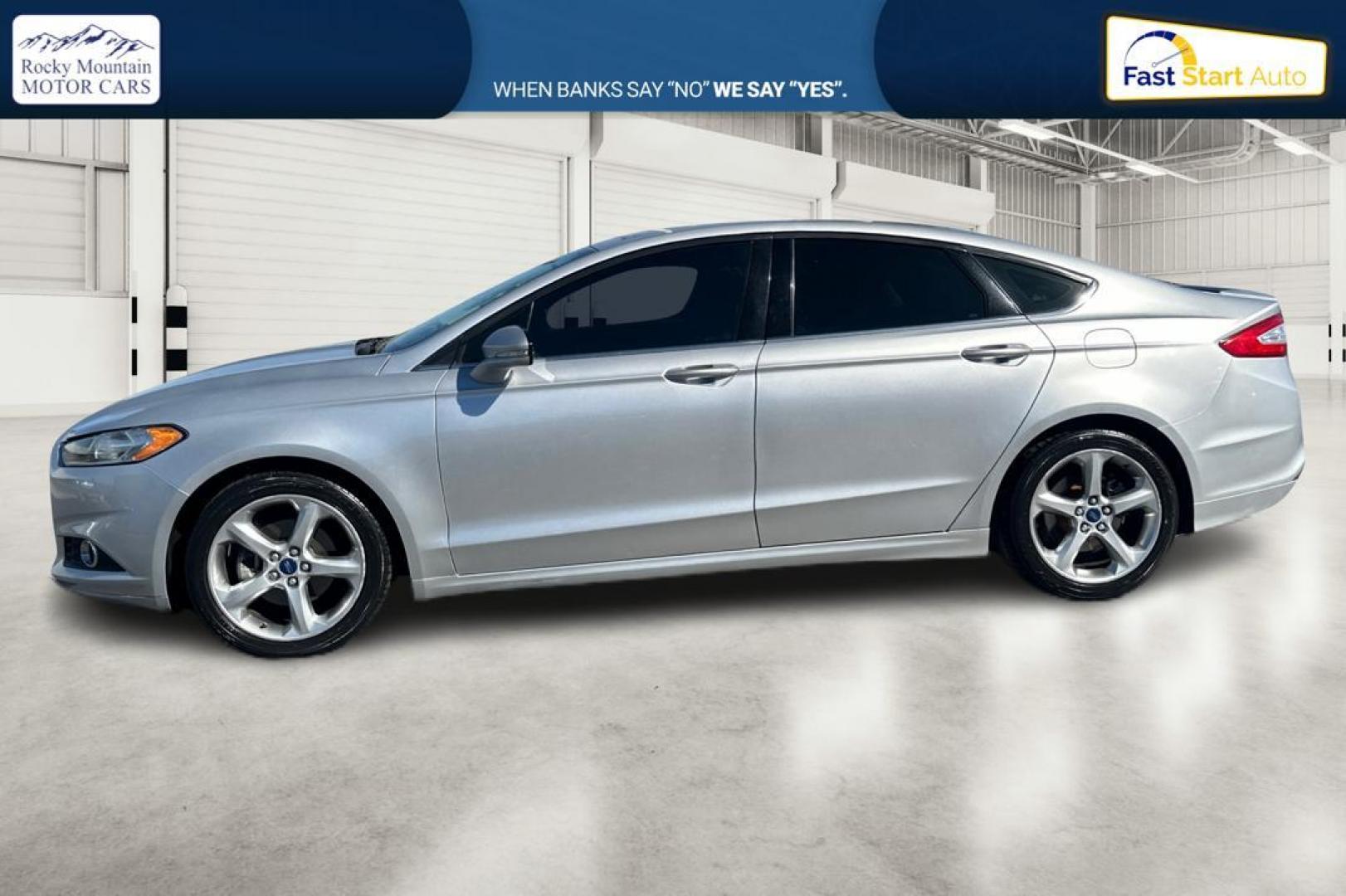 2016 Silver Ford Fusion SE (3FA6P0HD7GR) with an 1.5L L4 DOHC 16V engine, 6-Speed Automatic transmission, located at 7755 State Street, Midvale, UT, 84047, (801) 753-9063, 40.610329, -111.892159 - Photo#5