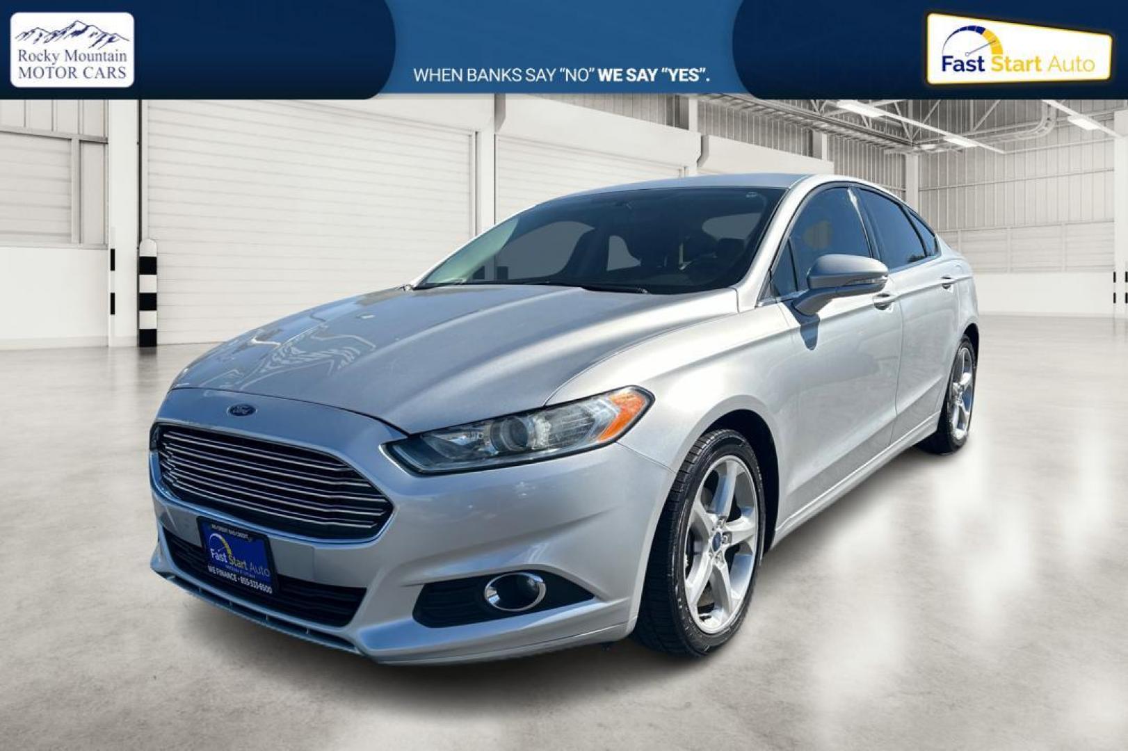 2016 Silver Ford Fusion SE (3FA6P0HD7GR) with an 1.5L L4 DOHC 16V engine, 6-Speed Automatic transmission, located at 7755 State Street, Midvale, UT, 84047, (801) 753-9063, 40.610329, -111.892159 - Photo#6