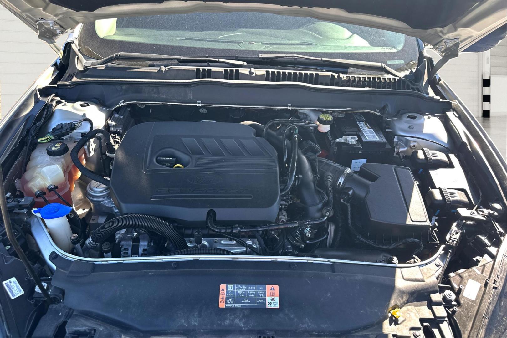 2016 Silver Ford Fusion SE (3FA6P0HD7GR) with an 1.5L L4 DOHC 16V engine, 6-Speed Automatic transmission, located at 7755 State Street, Midvale, UT, 84047, (801) 753-9063, 40.610329, -111.892159 - Photo#8