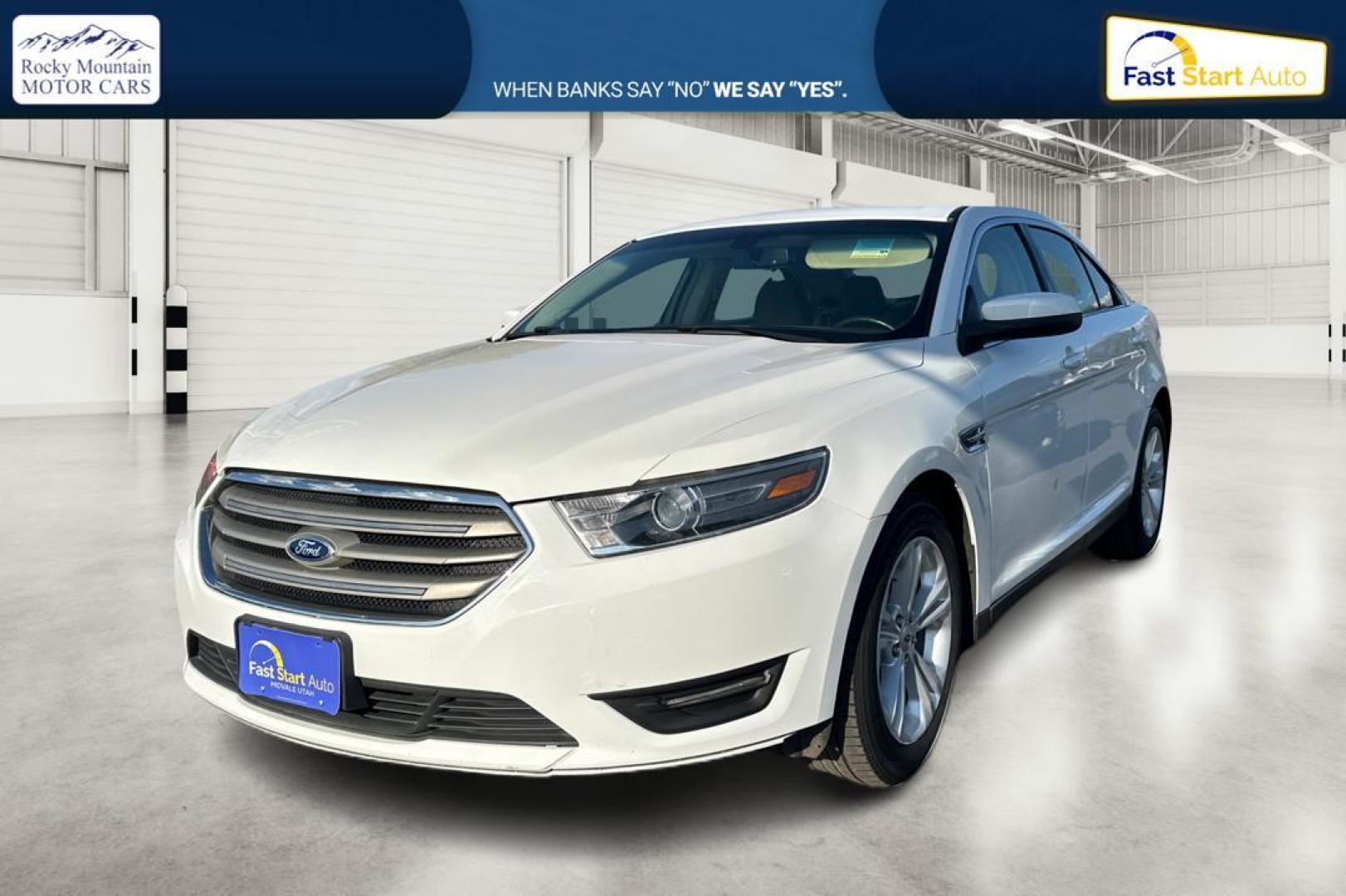 2016 White Ford Taurus SEL FWD (1FAHP2E83GG) with an 3.5L V6 DOHC 24V engine, 6A transmission, located at 344 S Washington Blvd, Ogden, UT, 84404, (801) 399-1799, 41.255482, -111.970848 - Photo#8