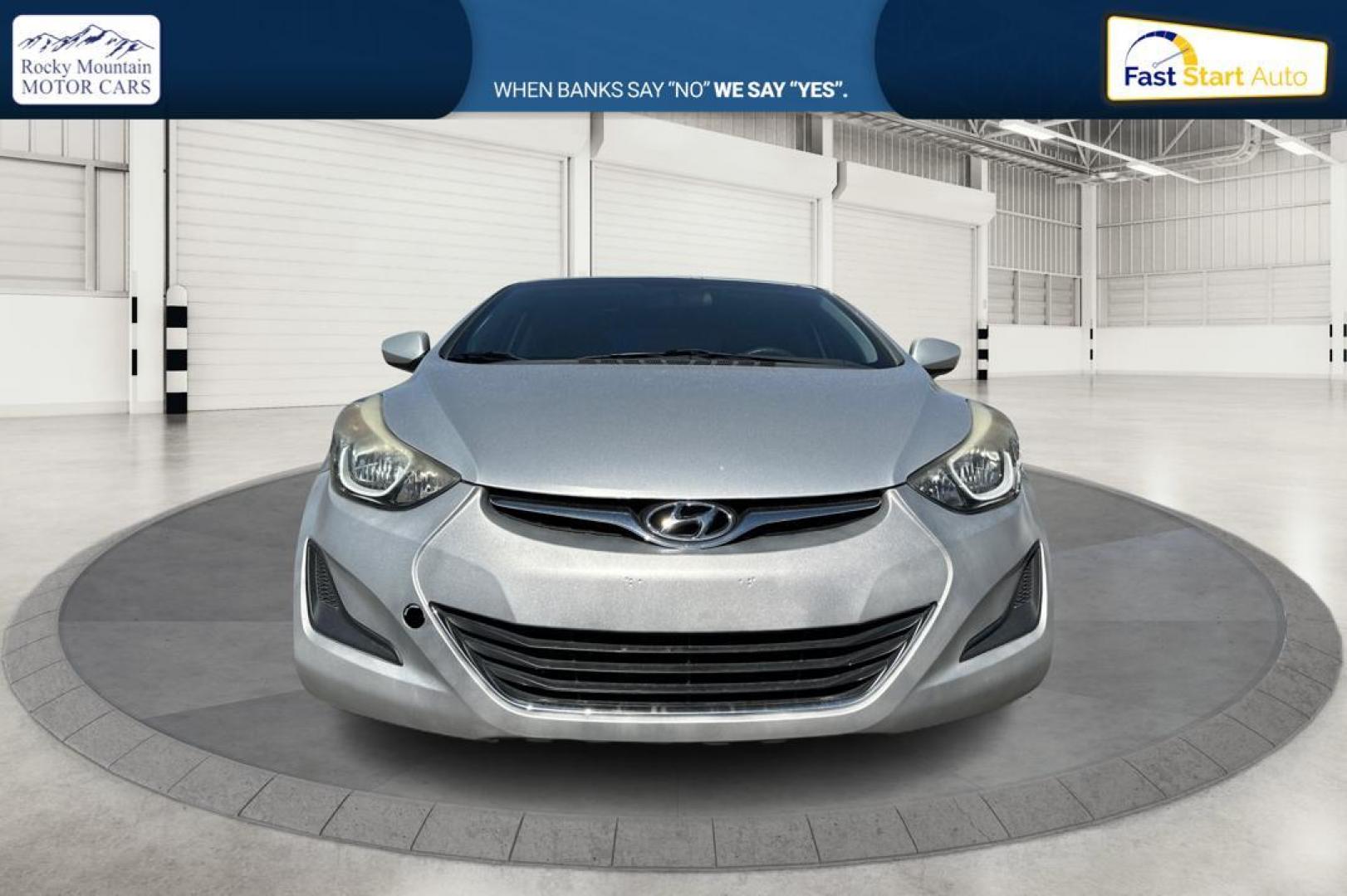 2016 Silver Hyundai Elantra Limited (5NPDH4AE8GH) with an 1.8L L4 DOHC 16V engine, 6-Speed Automatic transmission, located at 344 S Washington Blvd, Ogden, UT, 84404, (801) 399-1799, 41.255482, -111.970848 - Photo#9