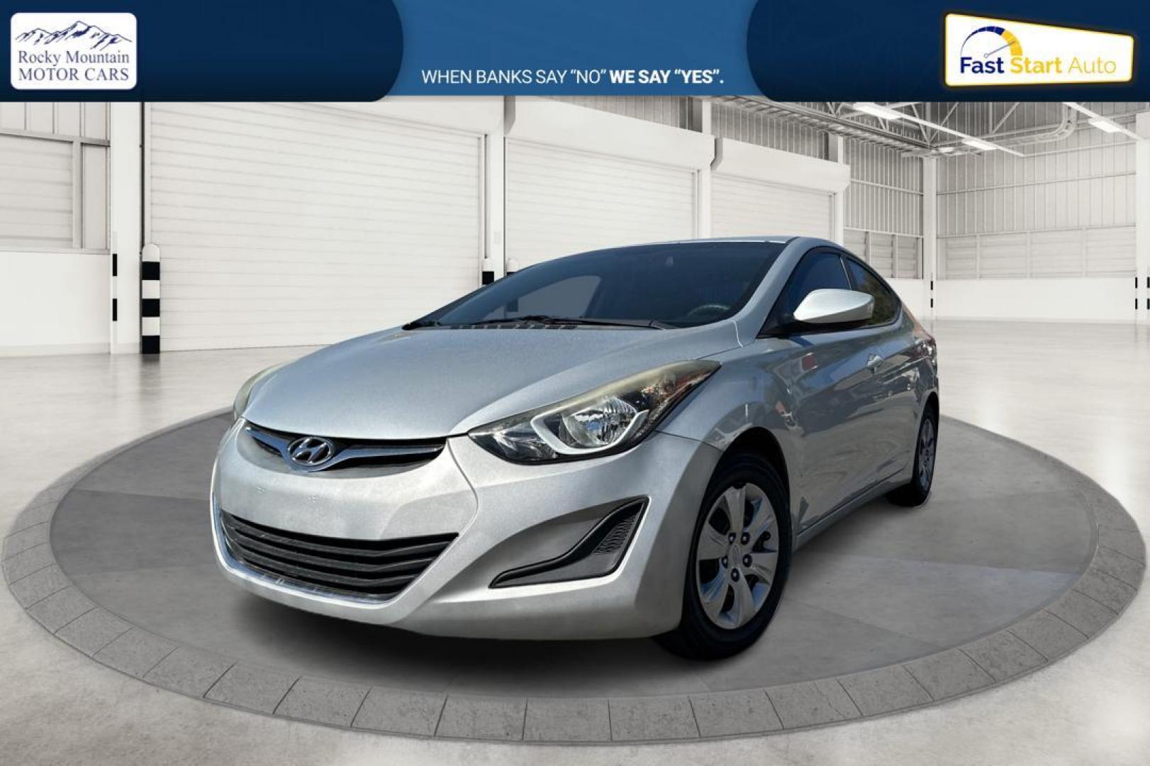 2016 Silver Hyundai Elantra Limited (5NPDH4AE8GH) with an 1.8L L4 DOHC 16V engine, 6-Speed Automatic transmission, located at 344 S Washington Blvd, Ogden, UT, 84404, (801) 399-1799, 41.255482, -111.970848 - Photo#8