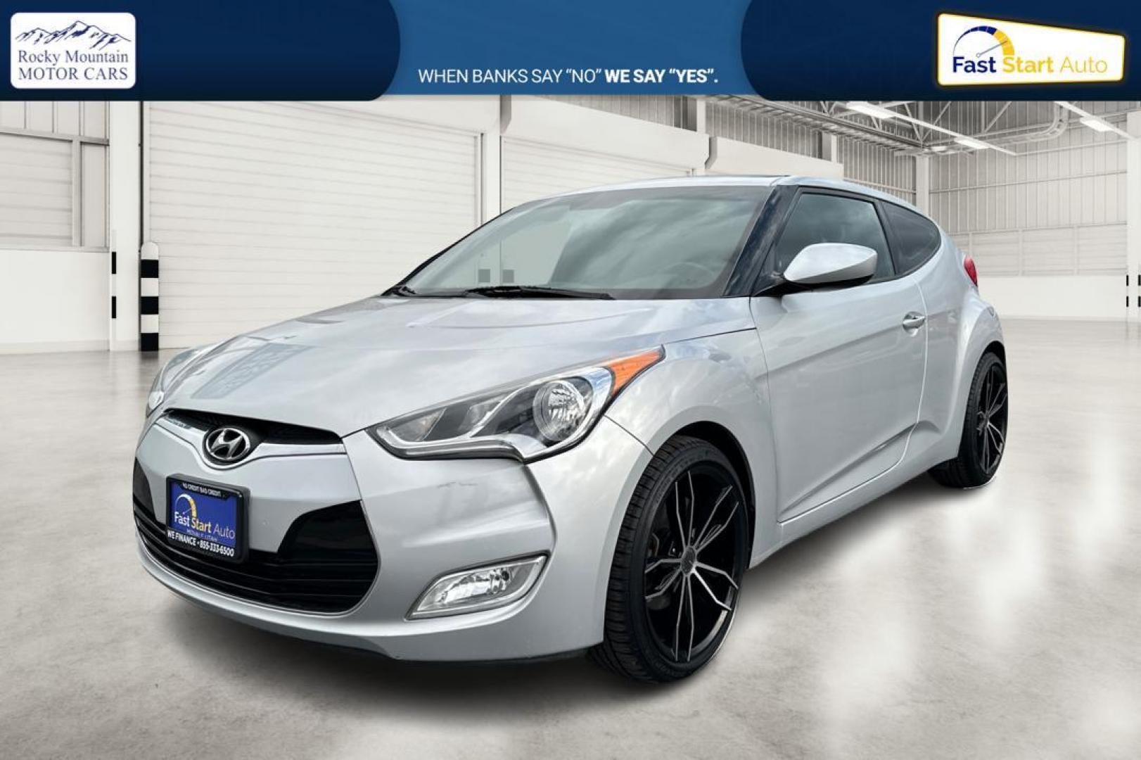 2016 Silver Hyundai Veloster Base 6MT (KMHTC6AD6GU) with an 1.6L L4 DOHC 16V engine, 6-Speed Manual transmission, located at 7755 State Street, Midvale, UT, 84047, (801) 753-9063, 40.610329, -111.892159 - Photo#8