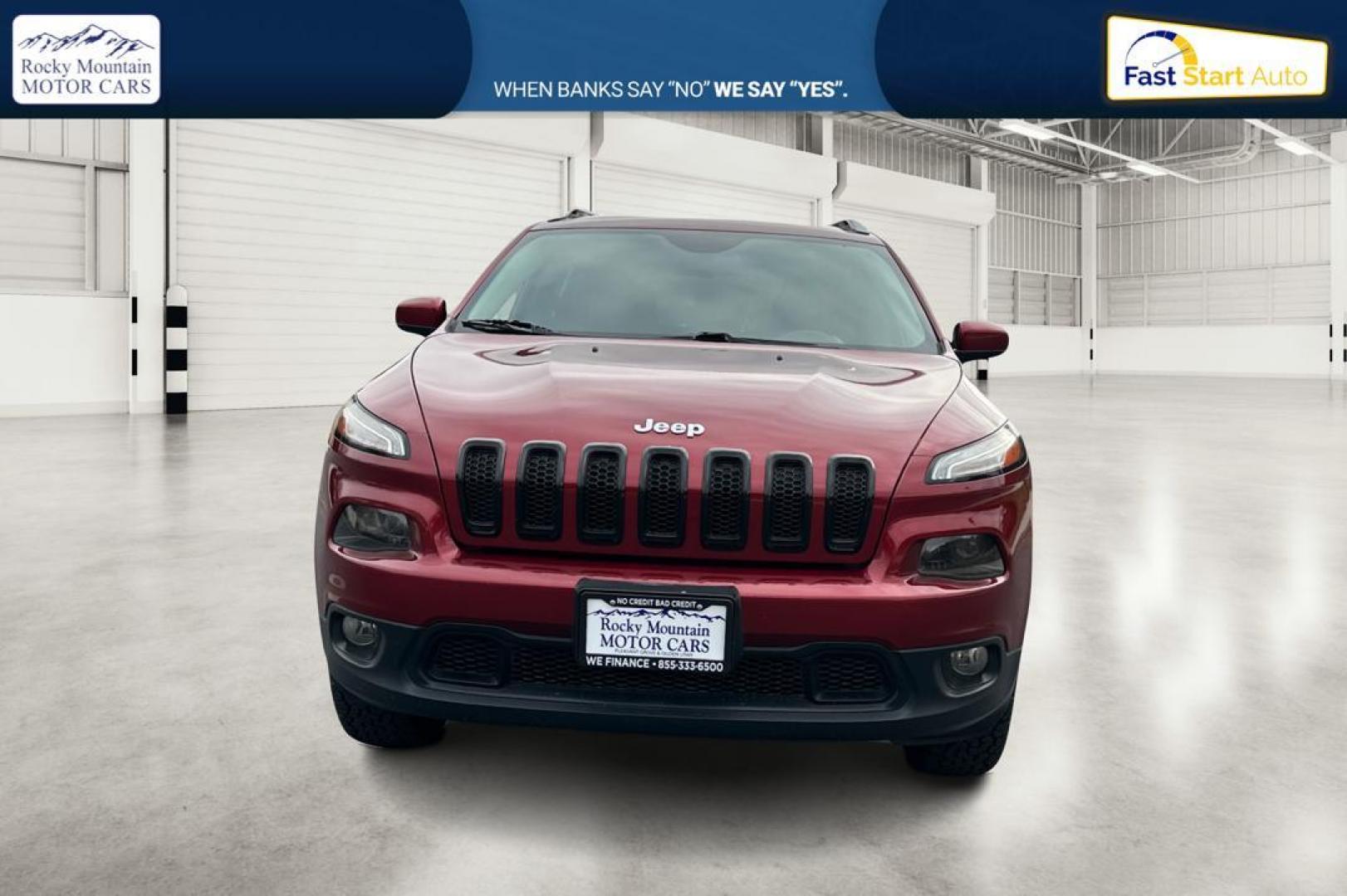 2016 Red Jeep Cherokee Latitude FWD (1C4PJLCB1GW) with an 2.4L L4 DOHC 16V engine, 9A transmission, located at 767 S State Road, Pleasant Grove, UT, 84062, (801) 785-1058, 40.354839, -111.736687 - Photo#9