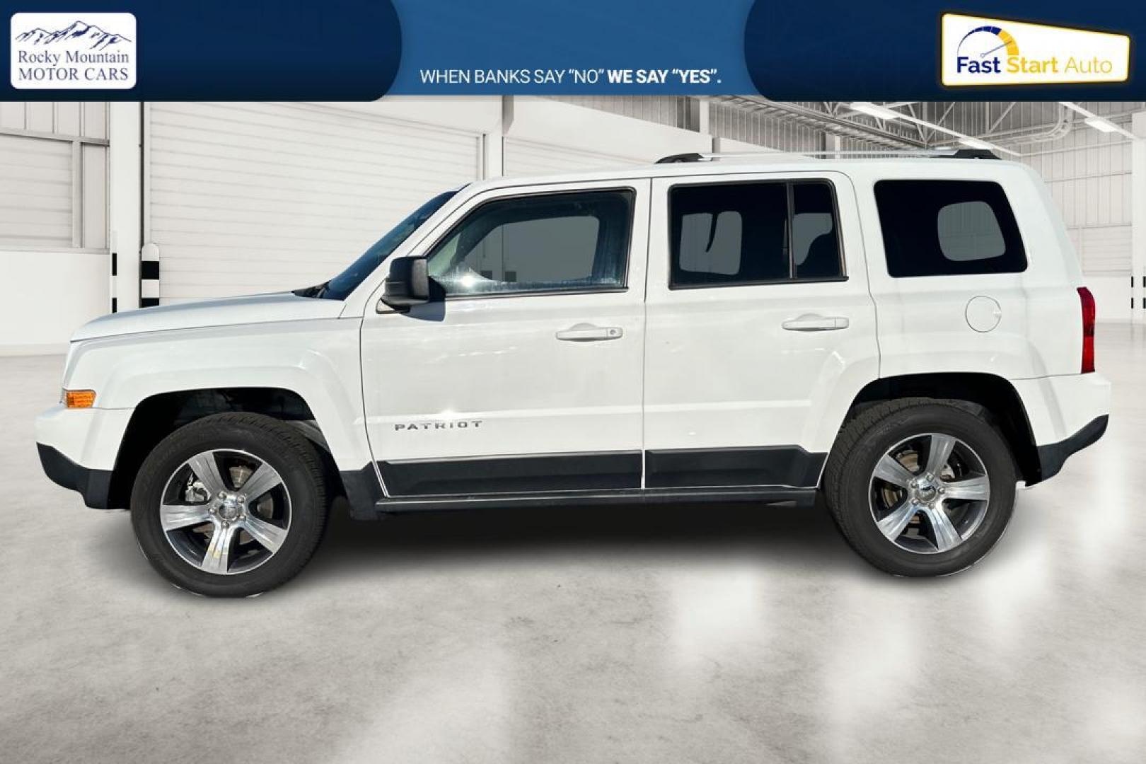 2016 White Jeep Patriot Latitude 4WD (1C4NJRFB3GD) with an 2.4L L4 DOHC 16V engine, Automatic, CVT transmission, located at 7755 State Street, Midvale, UT, 84047, (801) 753-9063, 40.610329, -111.892159 - Photo#6